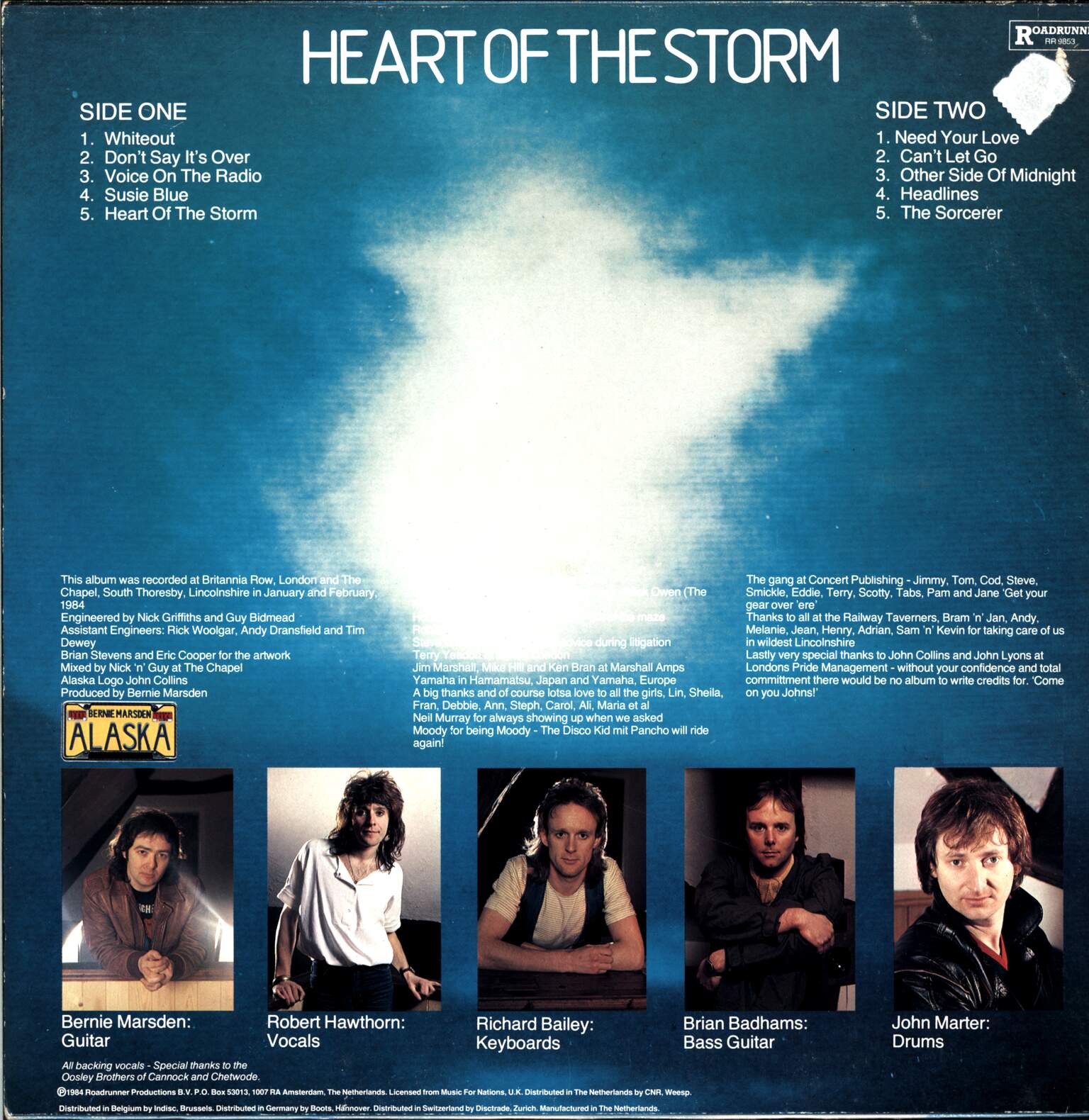 Alaska: Heart Of The Storm, 1×LP (Vinyl)