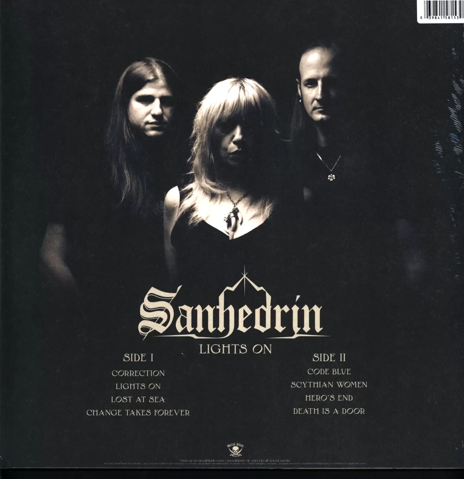 Sanhedrin: Lights on, 1×LP (Vinyl)