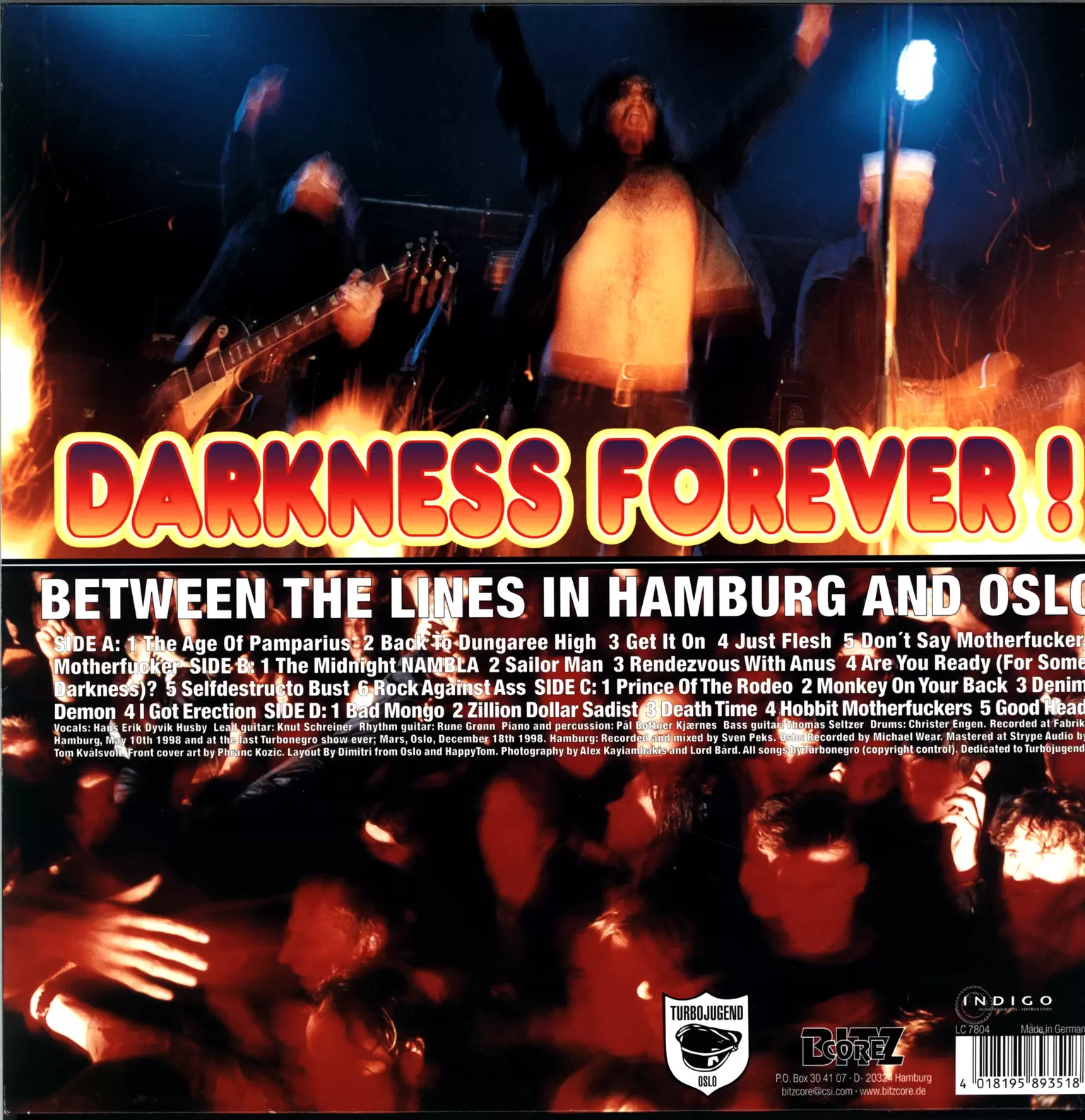 Turbonegro: Darkness Forever!, 2×LP (Vinyl)