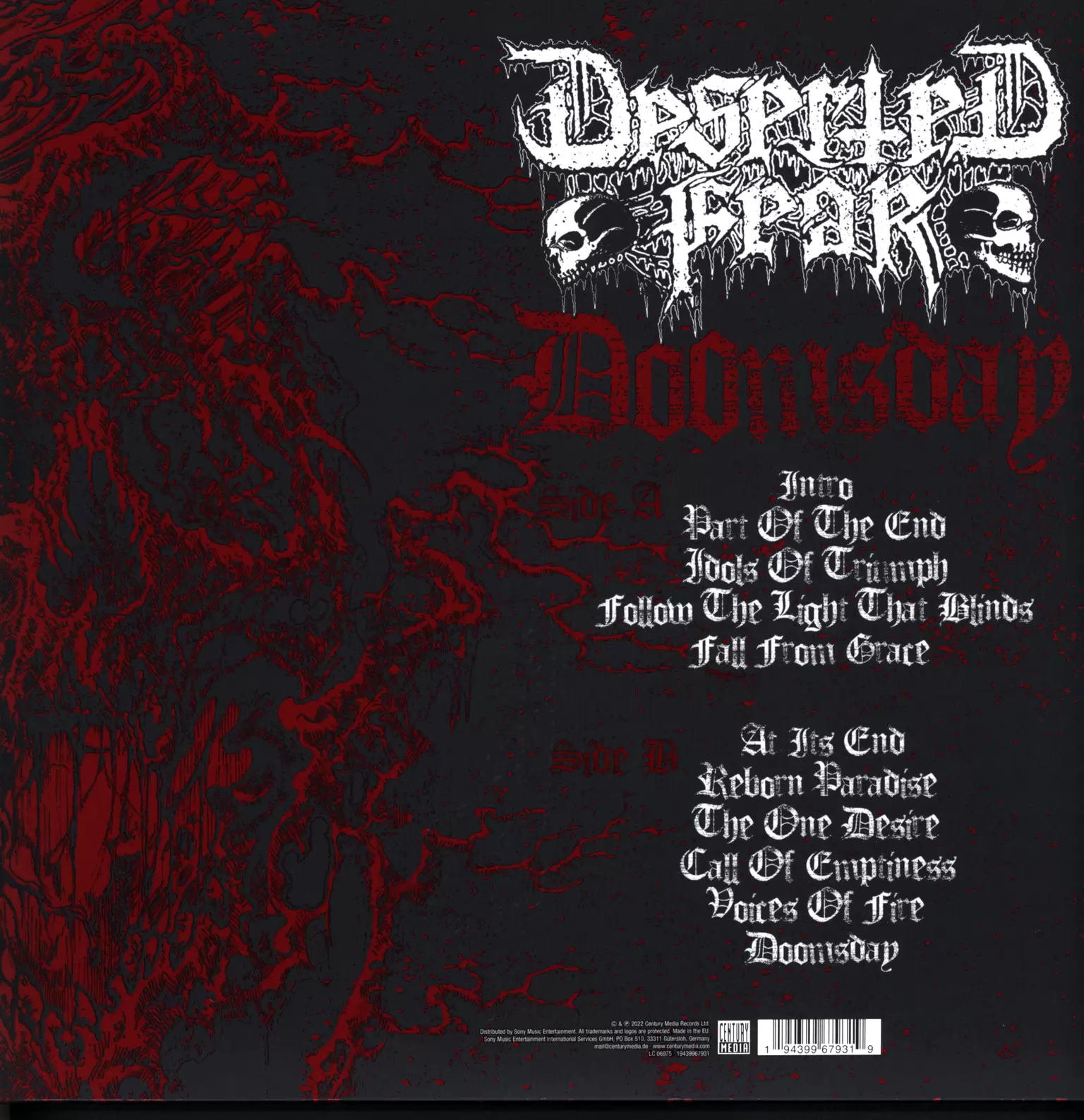 Deserted Fear: Doomsday, 1×LP (Vinyl)