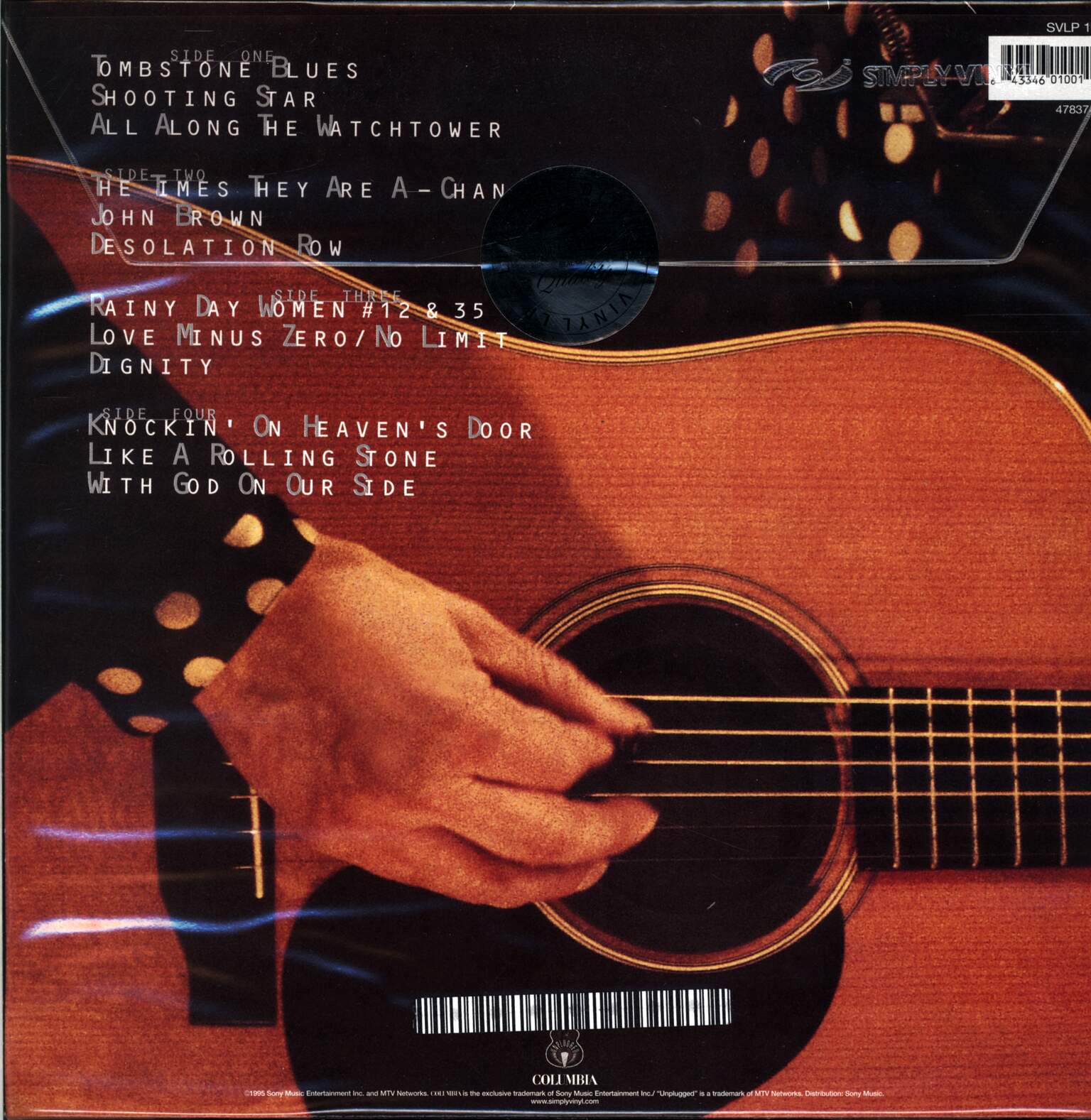 Bob Dylan: MTV Unplugged, 2×LP (Vinyl)