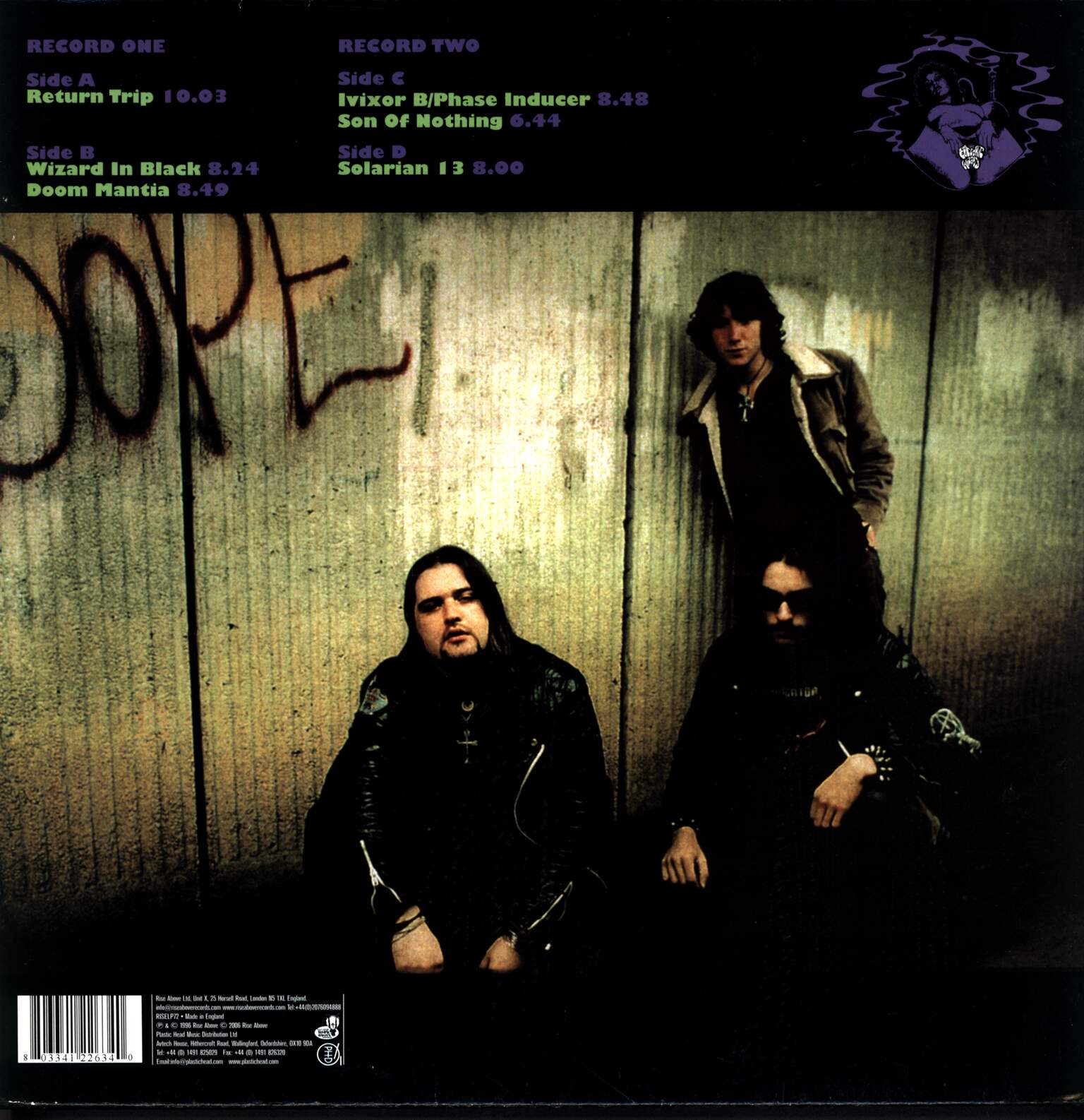 Electric Wizard: Come My Fanatics...., 2×LP (Vinyl), 1×7" Single (Vinyl)