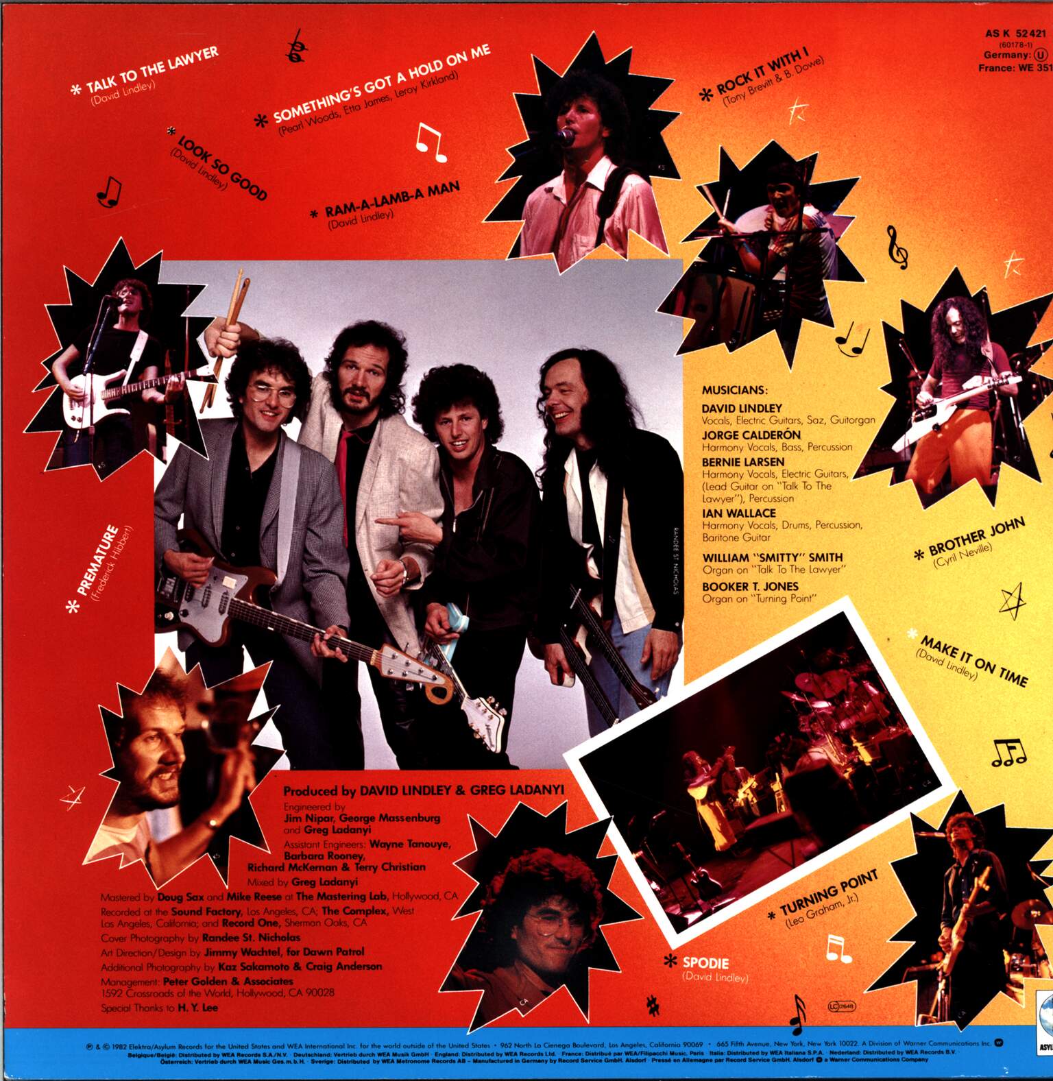 David Lindley And El Rayo-X: Win This Record!, 1×LP (Vinyl)