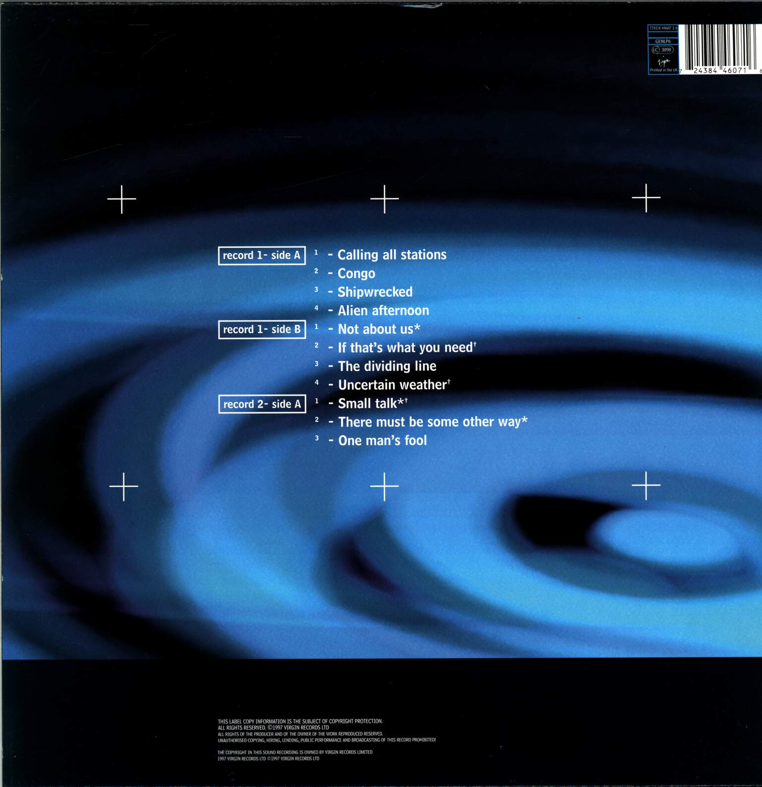 Genesis: ...Calling All Stations..., 2×LP (Vinyl)