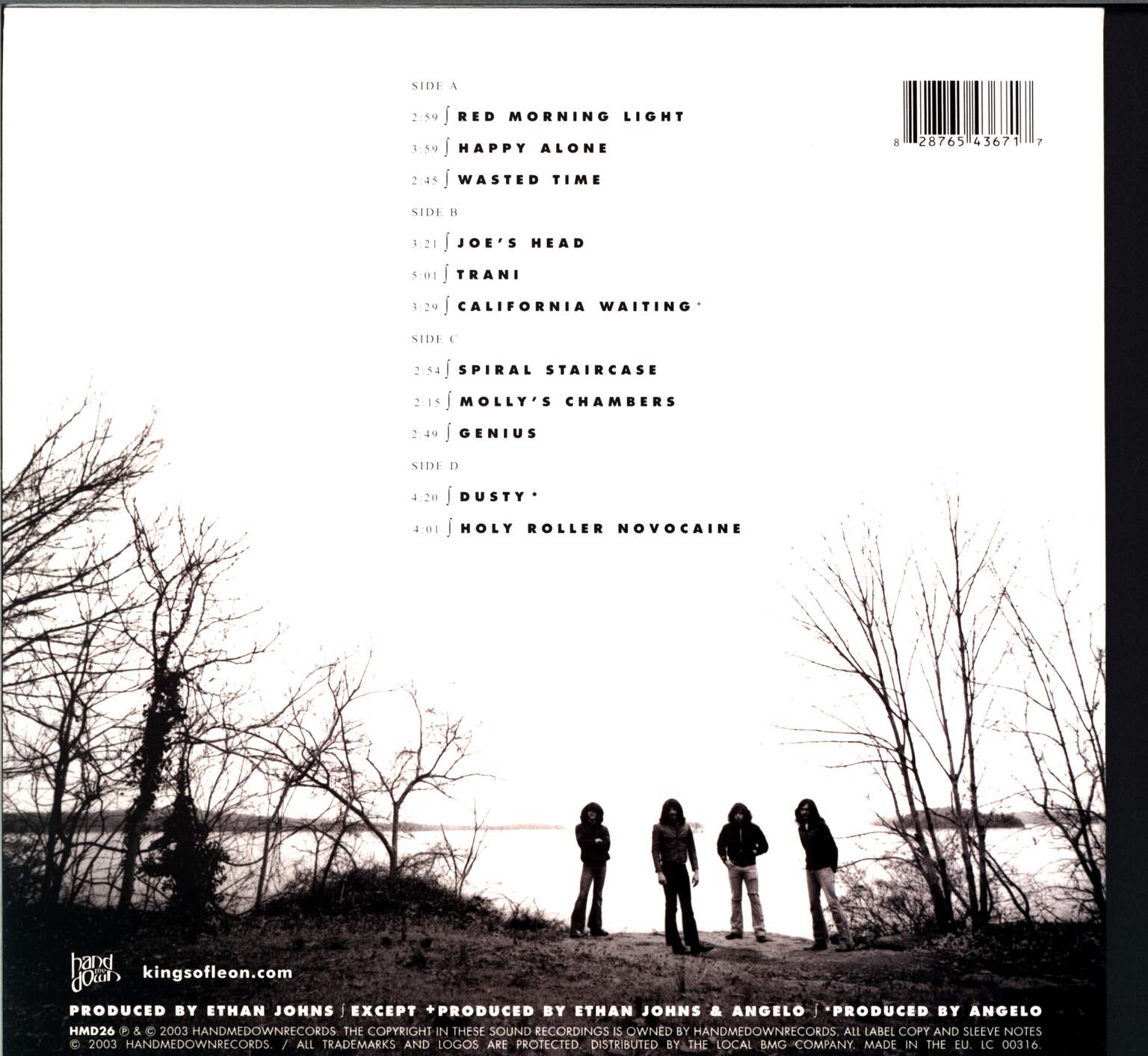Kings Of Leon: Youth & Young Manhood, 2×10" Vinyl EP