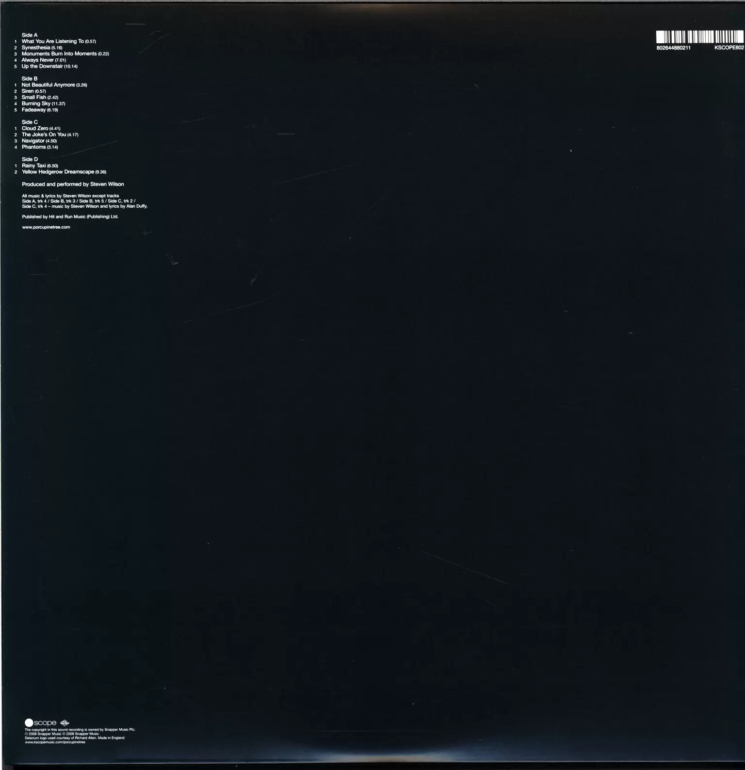 Porcupine Tree: Up The Downstair, 2×LP (Vinyl)