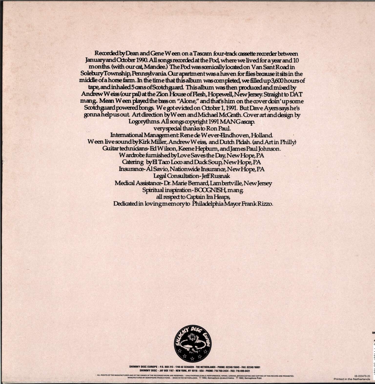 Ween: The Pod, 2×LP (Vinyl)