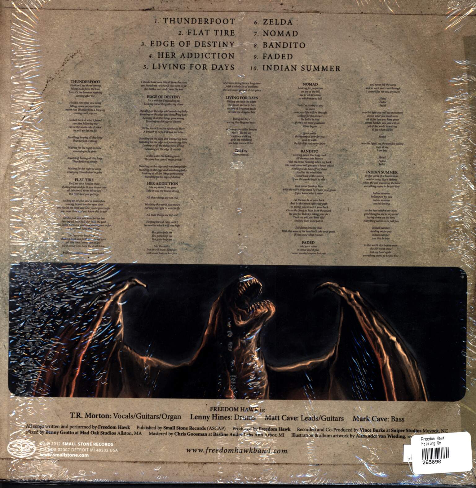 Freedom Hawk: Holding On, 1×LP (Vinyl)