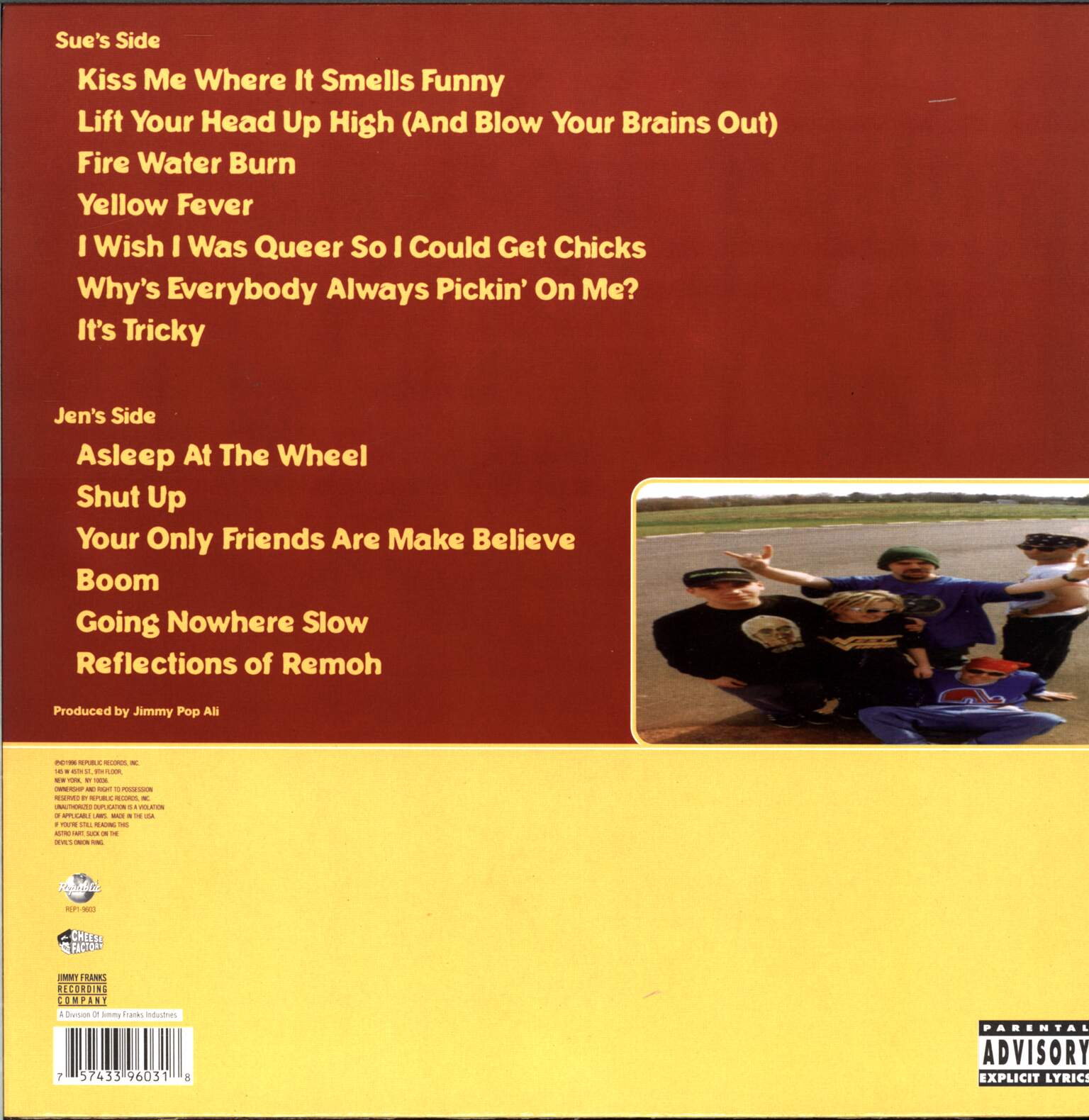 Bloodhound Gang: One Fierce Beer Coaster, 1×LP (Vinyl)