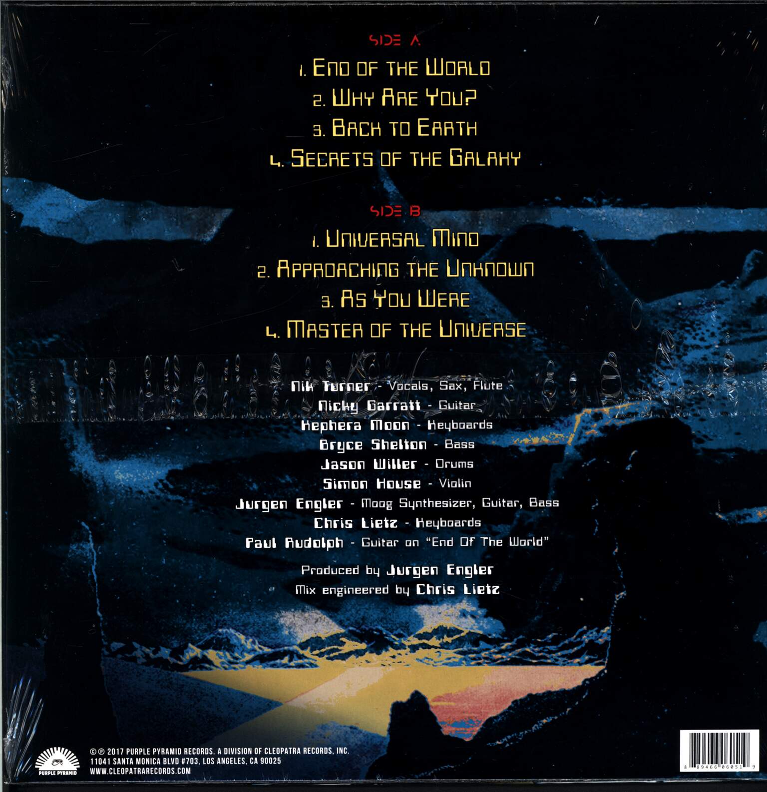 Nik Turner: Life In Space, 1×LP (Vinyl)