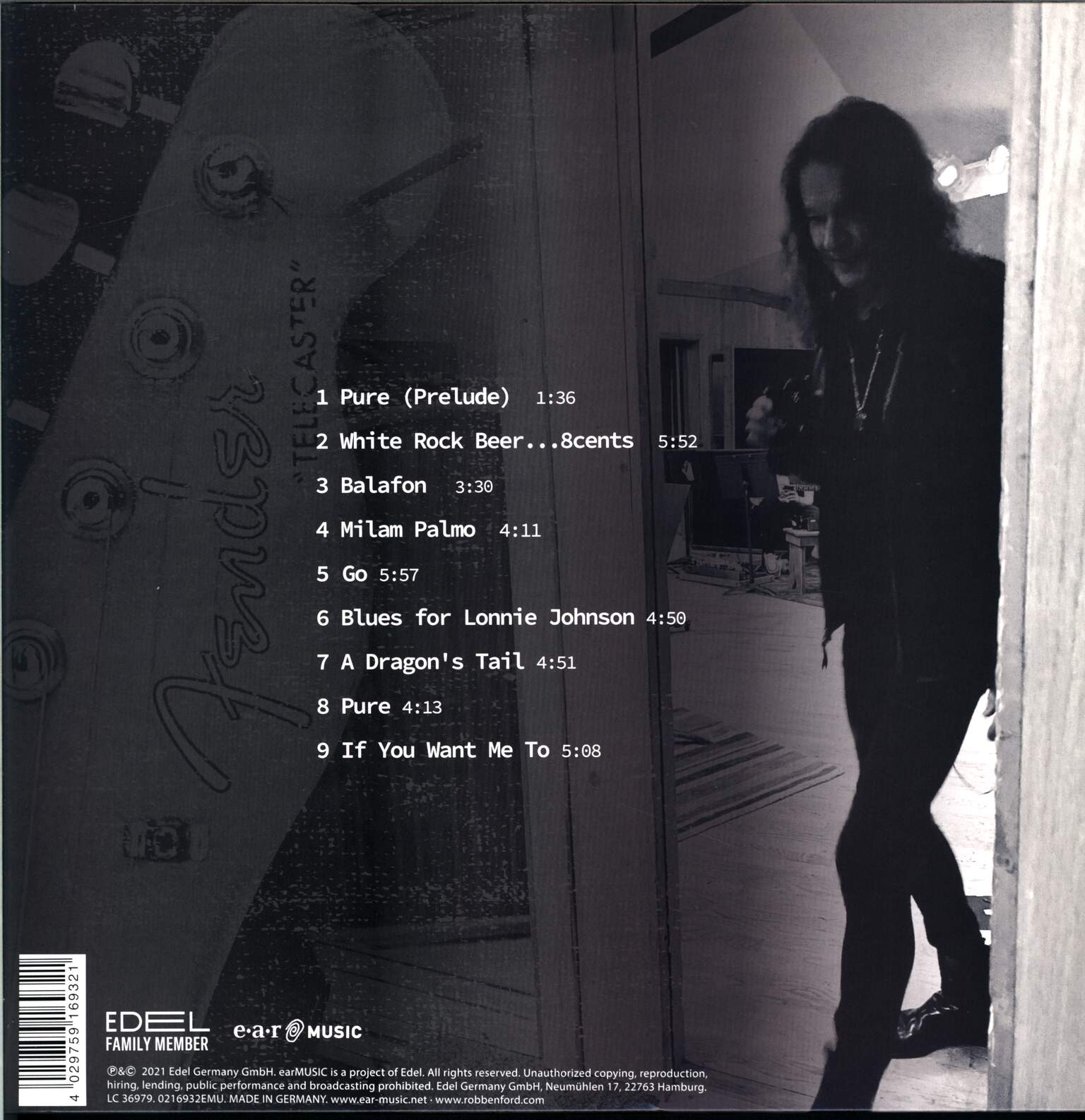 Robben Ford: Pure, 1×LP (Vinyl)