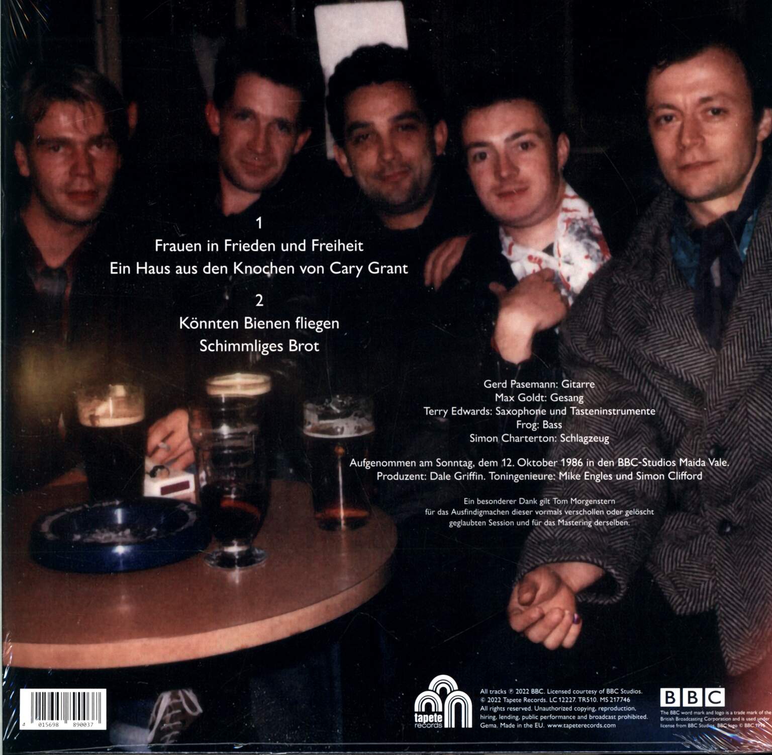 Foyer Des Arts: Die John-Peel-Session, 1×12" Maxi Single (Vinyl)