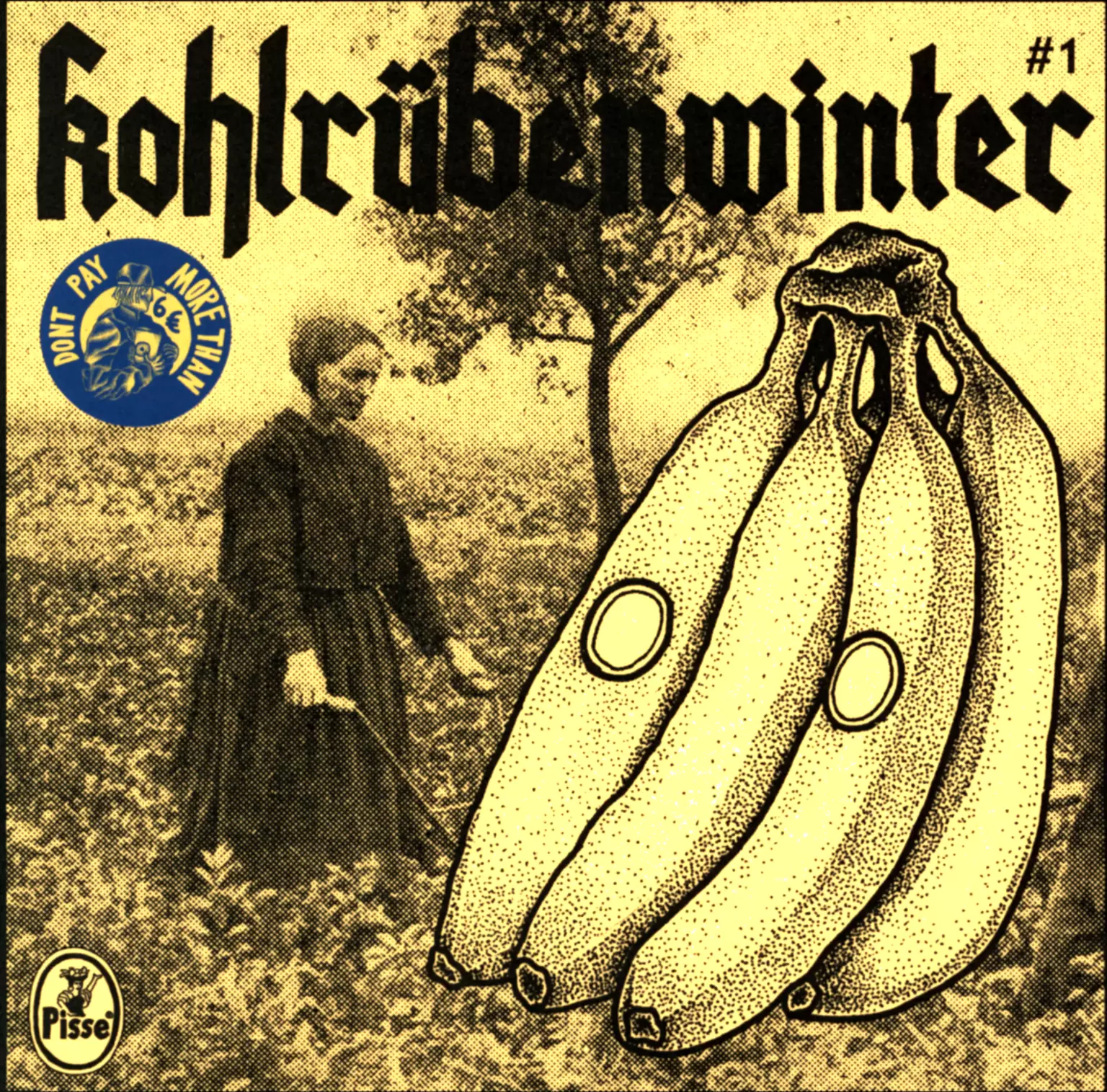 Pisse: Kohlrübenwinter #1, 1×7" Single (Vinyl)