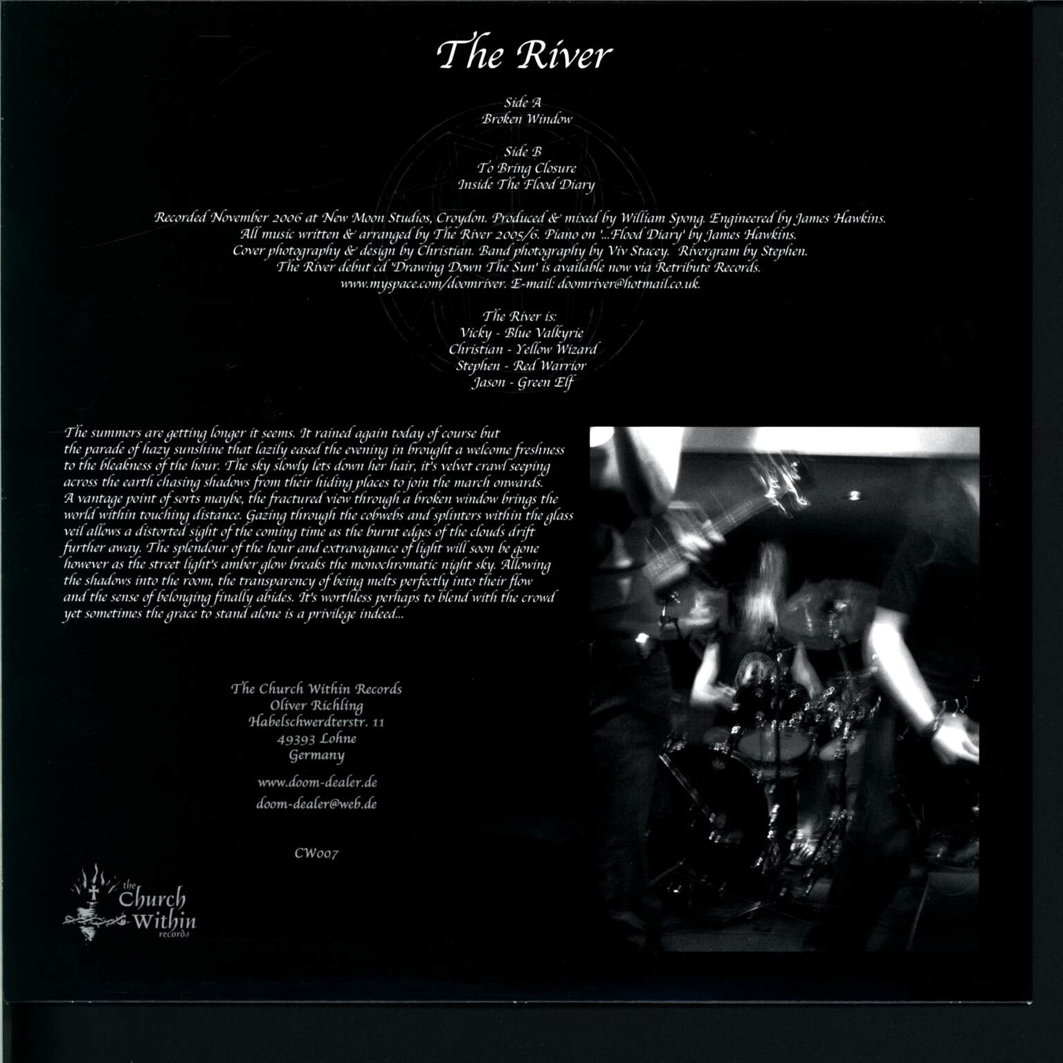 The River: Broken Window, 1×10" Vinyl EP