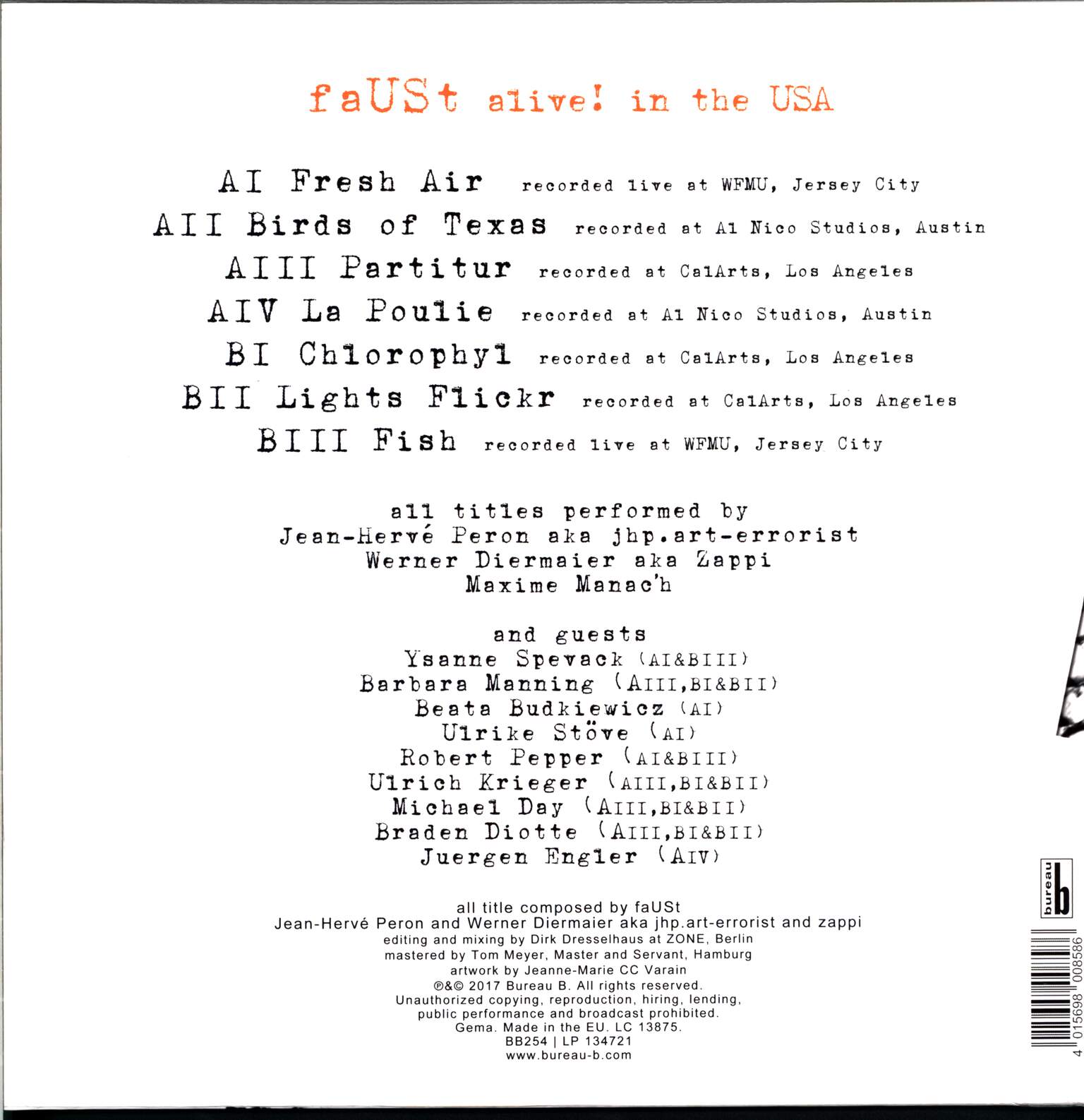 Faust: Fresh Air, 1×LP (Vinyl), 1×CD