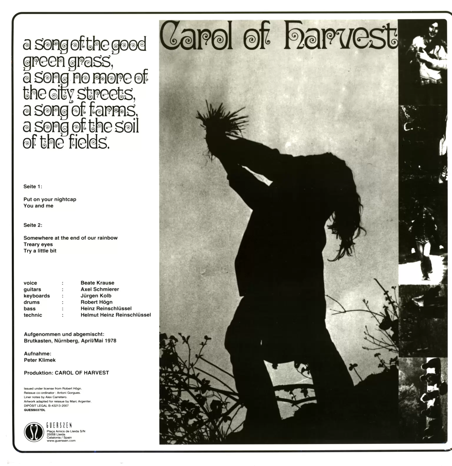 Carol Of Harvest: Carol Of Harvest, 1×LP (Vinyl)