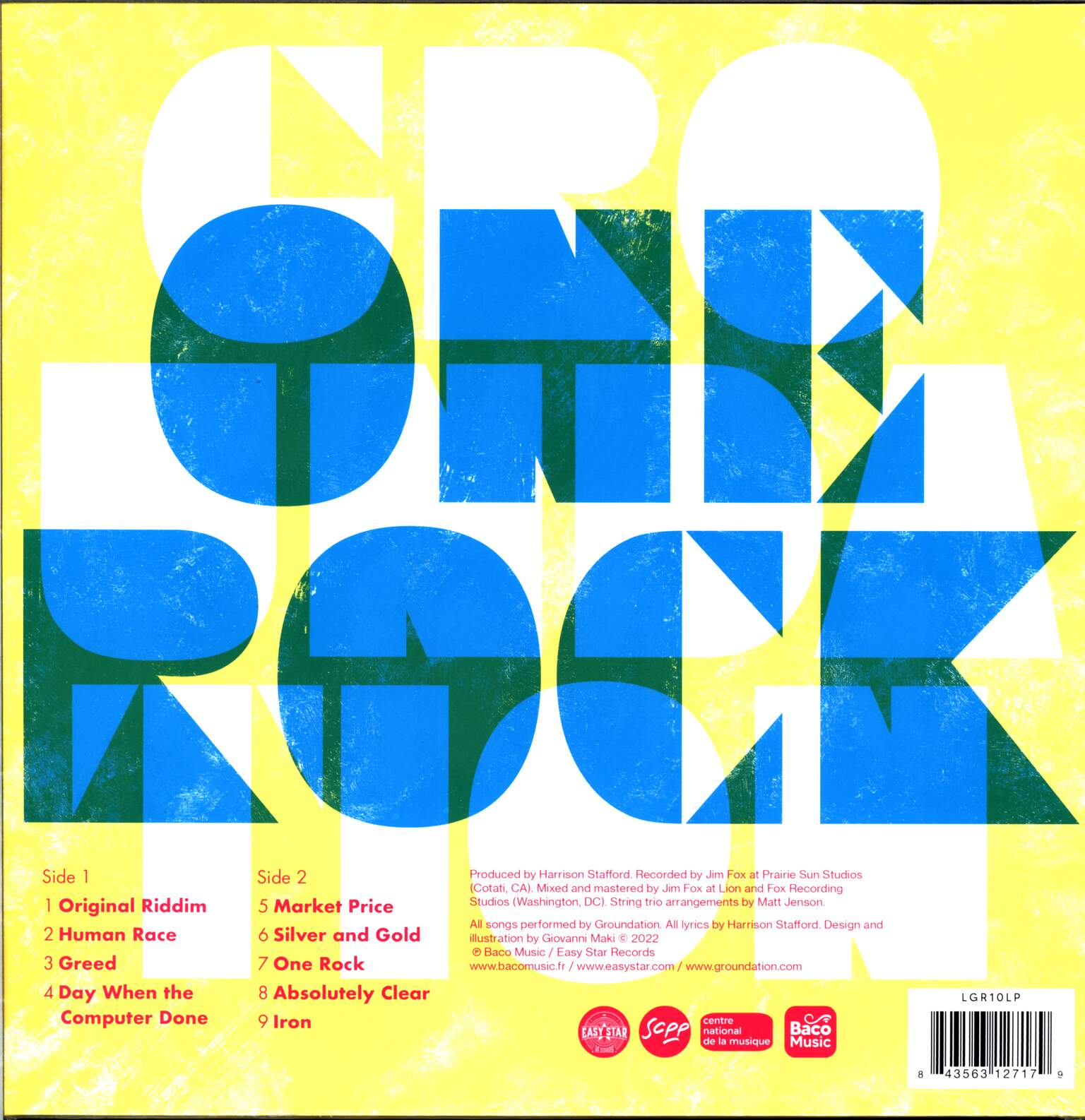 Groundation: One Rock, 1×LP (Vinyl)