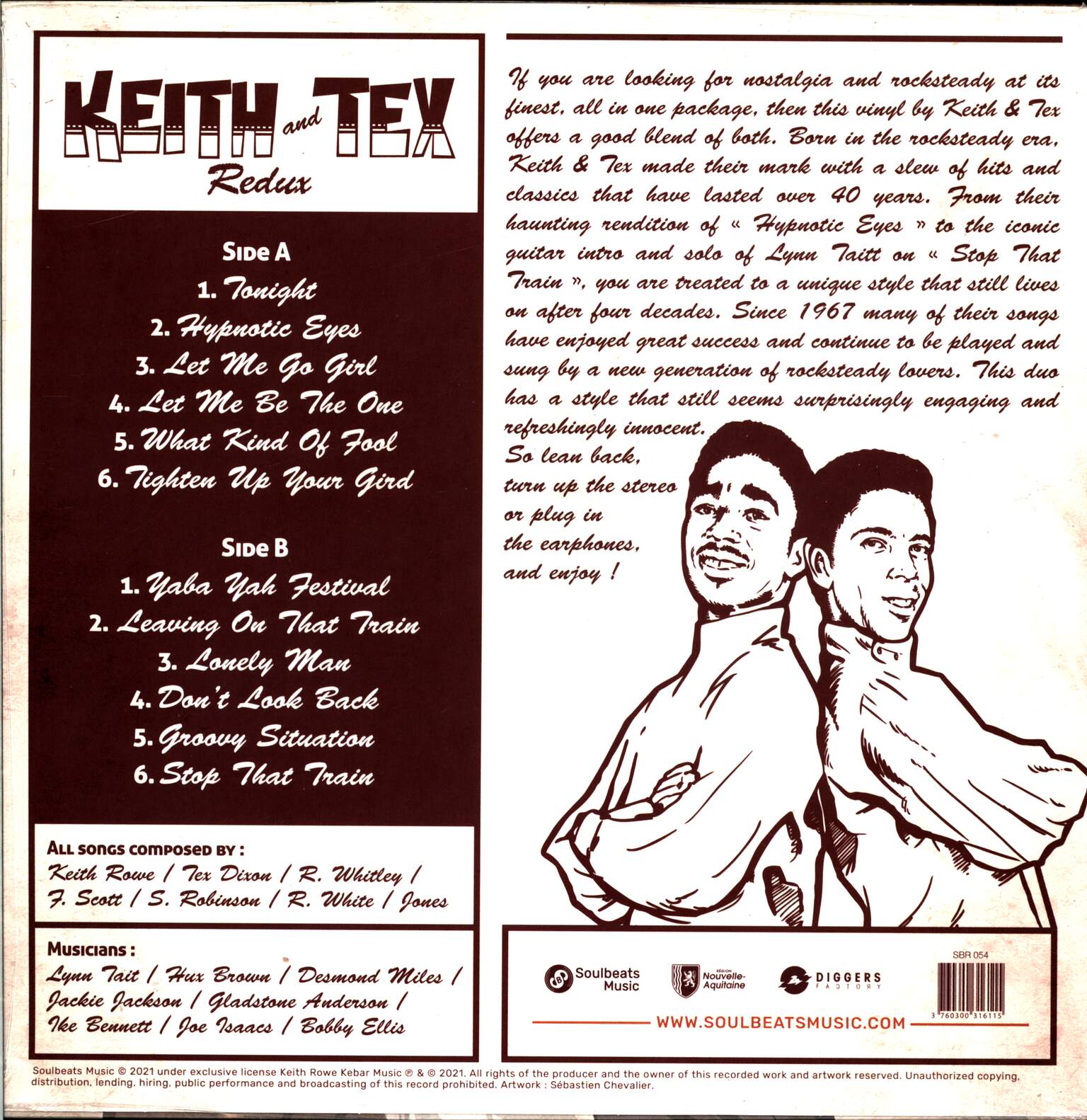 Keith & Tex: Redux, 1×LP (Vinyl)