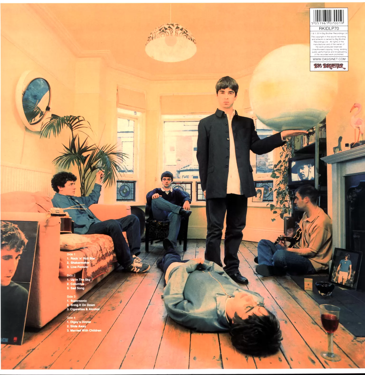 Oasis: Definitely Maybe, 2×LP (Vinyl)