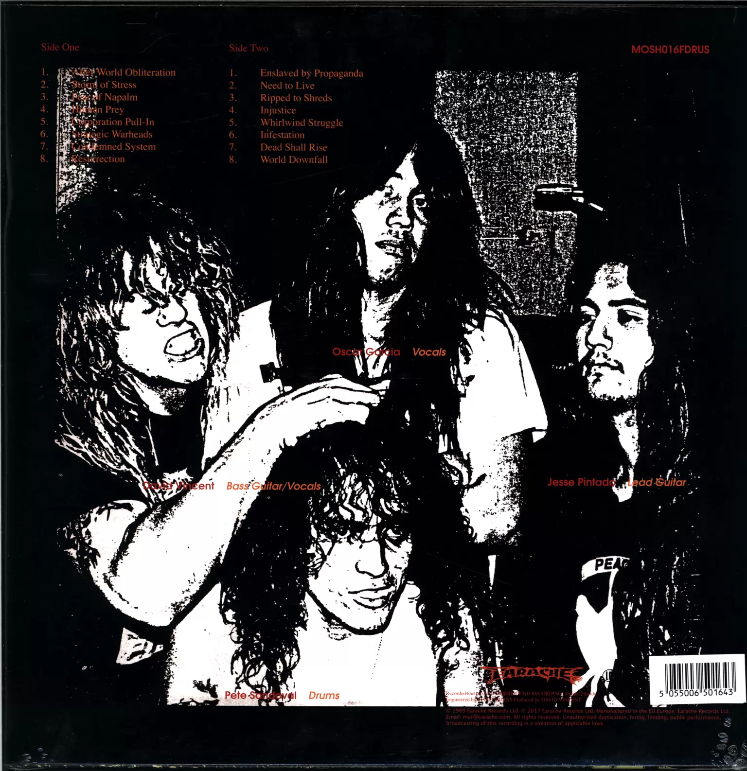 Terrorizer: World Downfall, 1×LP (Vinyl)