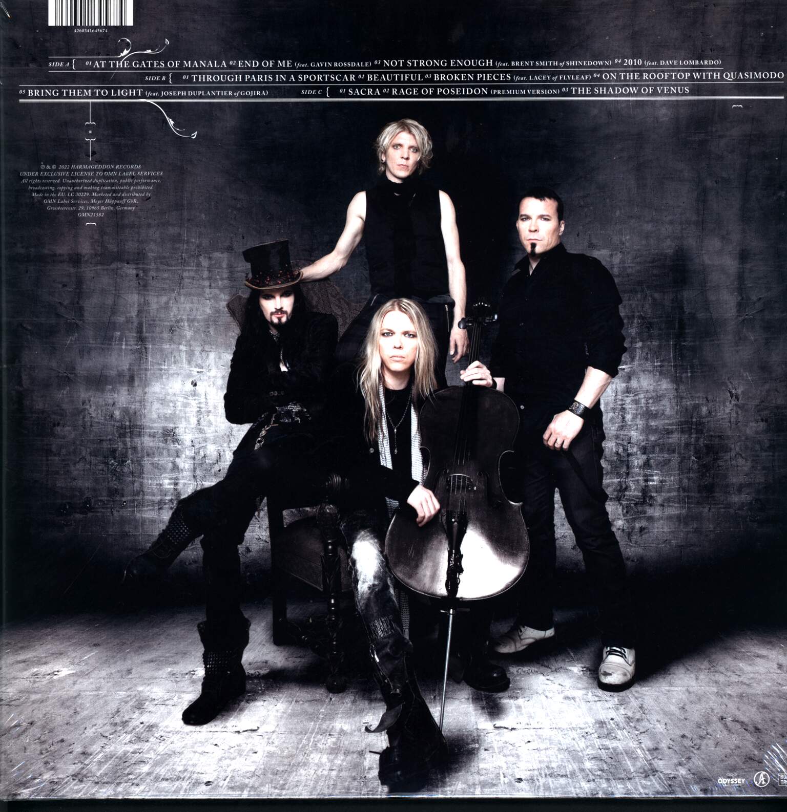 Apocalyptica: 7th Symphony, 2×LP (Vinyl)