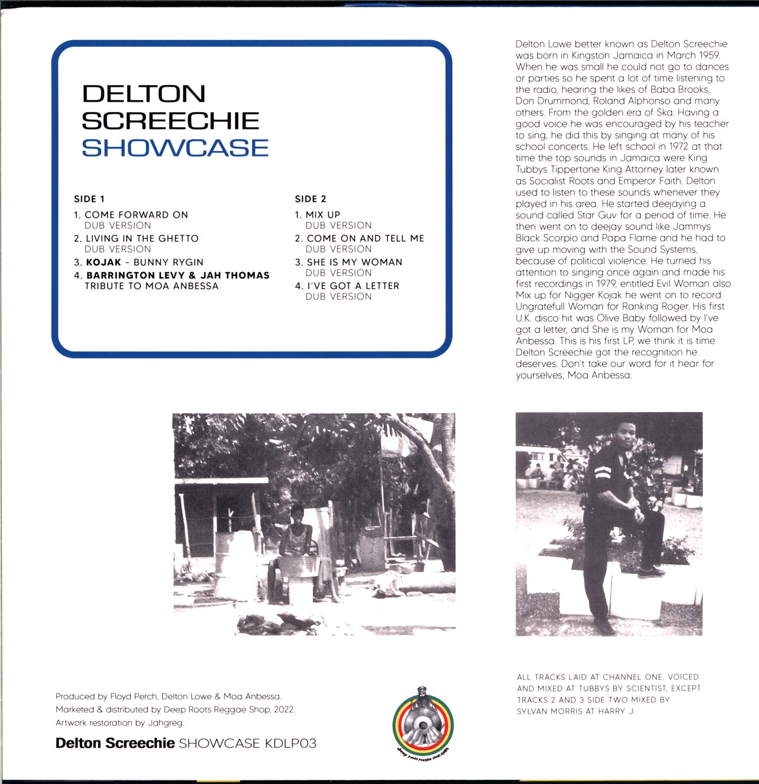Delton Screechie: Living In The Ghetto Showcase, 1×LP (Vinyl)