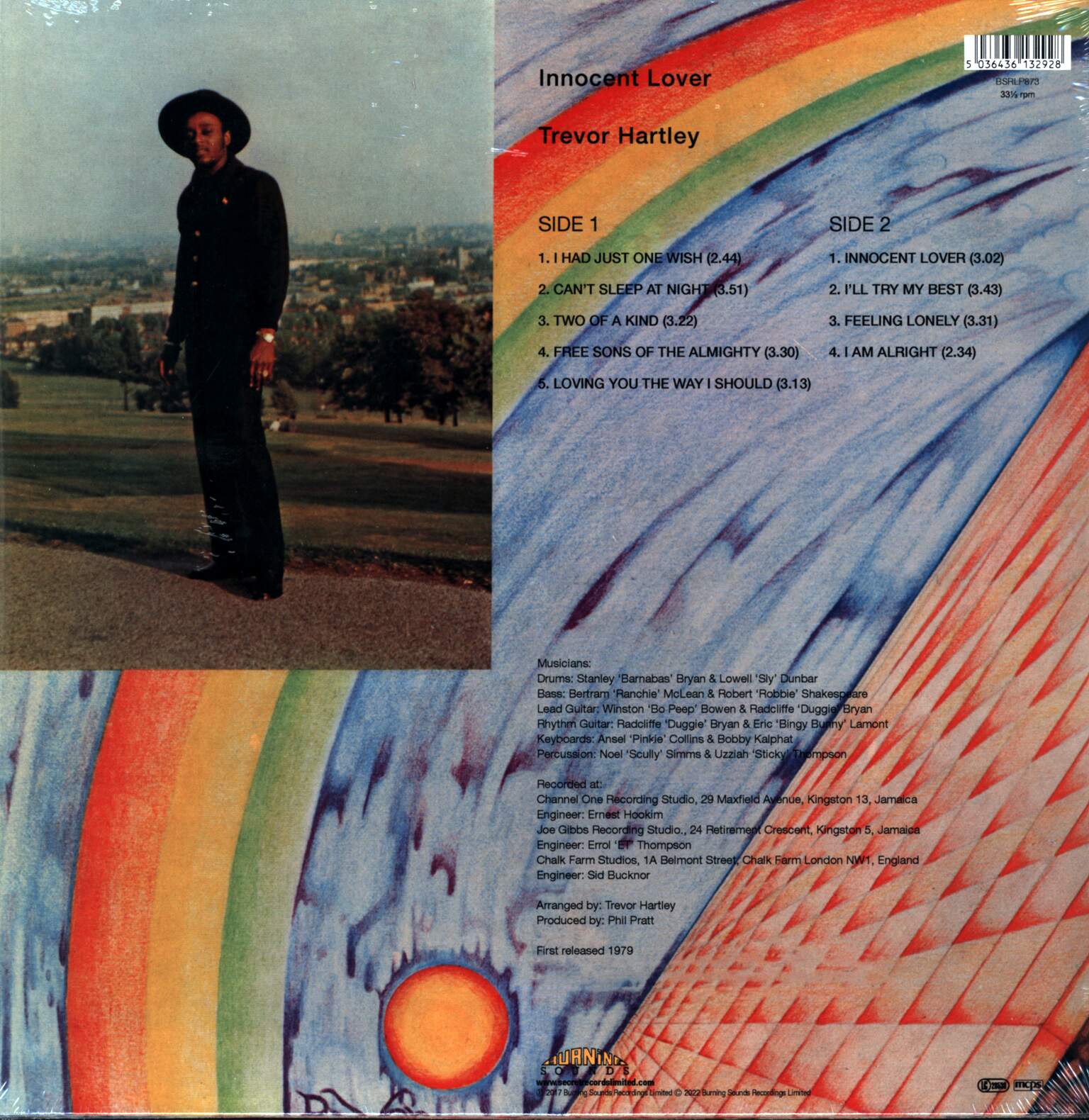 Trevor Hartley: Innocent Lover, 1×LP (Vinyl)