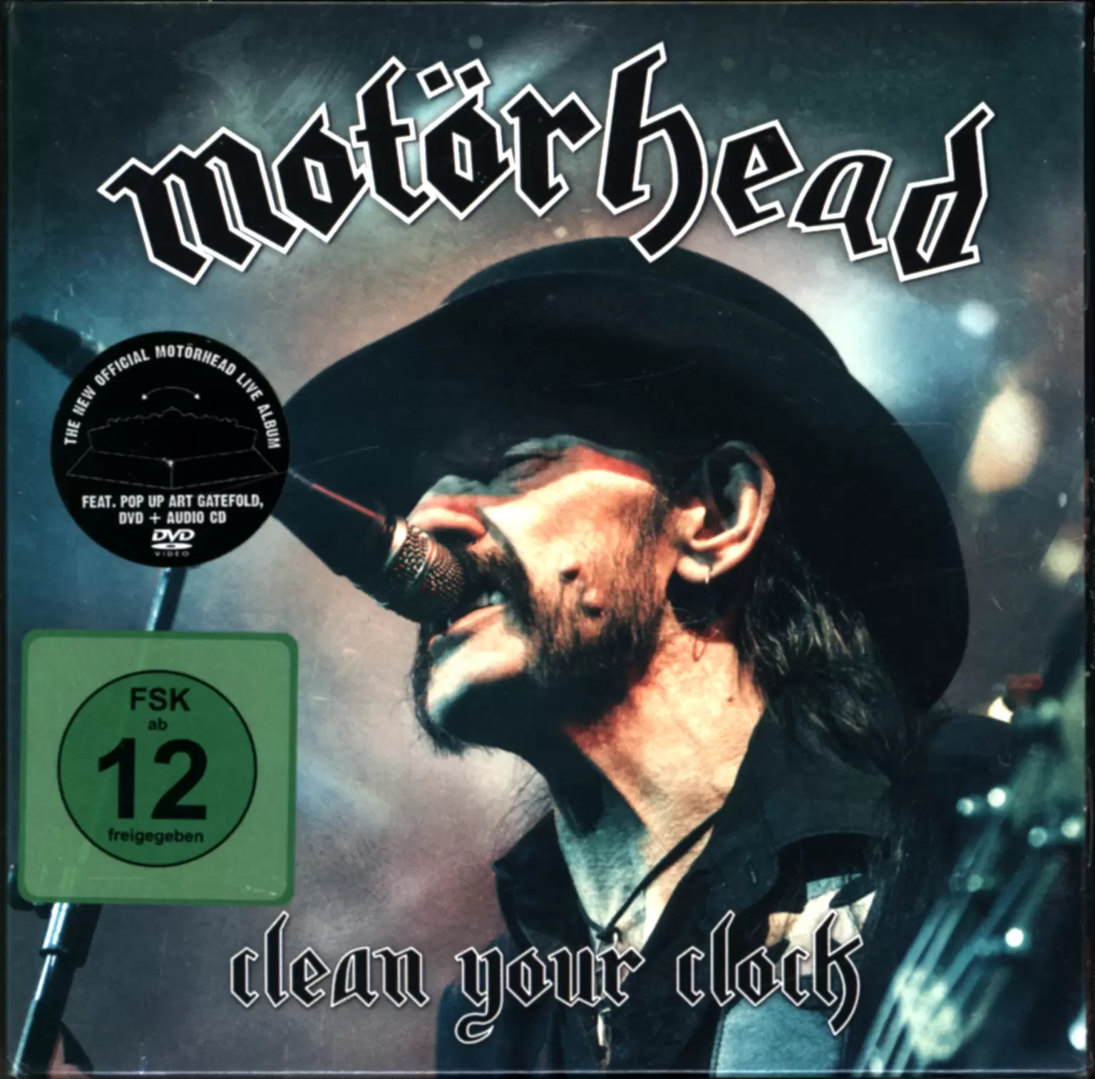 Motörhead: Clean Your Clock, 1×CD, 1×DVD