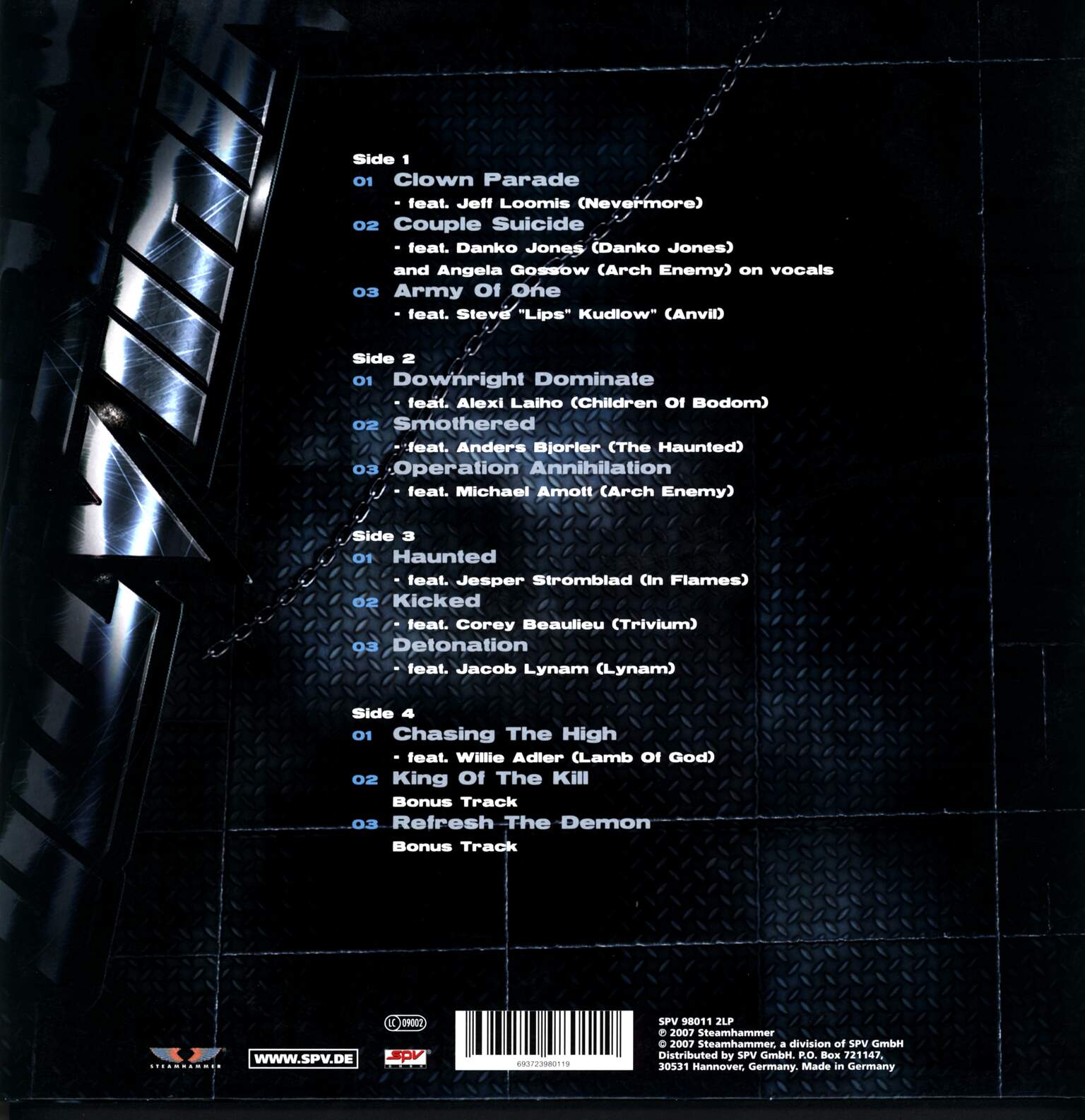 Annihilator: Metal, 2×LP (Vinyl)