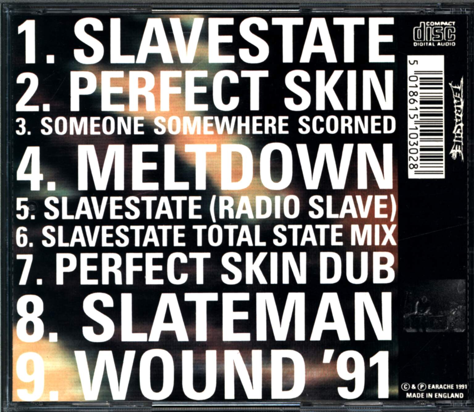 Godflesh: Slavestate, 1×CD