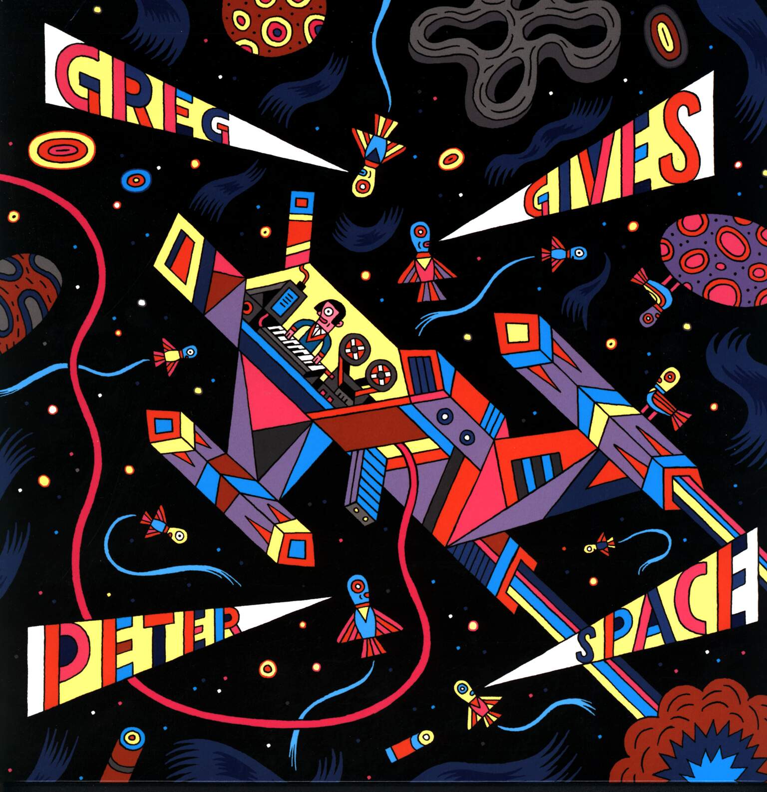 Greg Gives Peter Space: Greg Gives Peter Space, 1×LP (Vinyl)