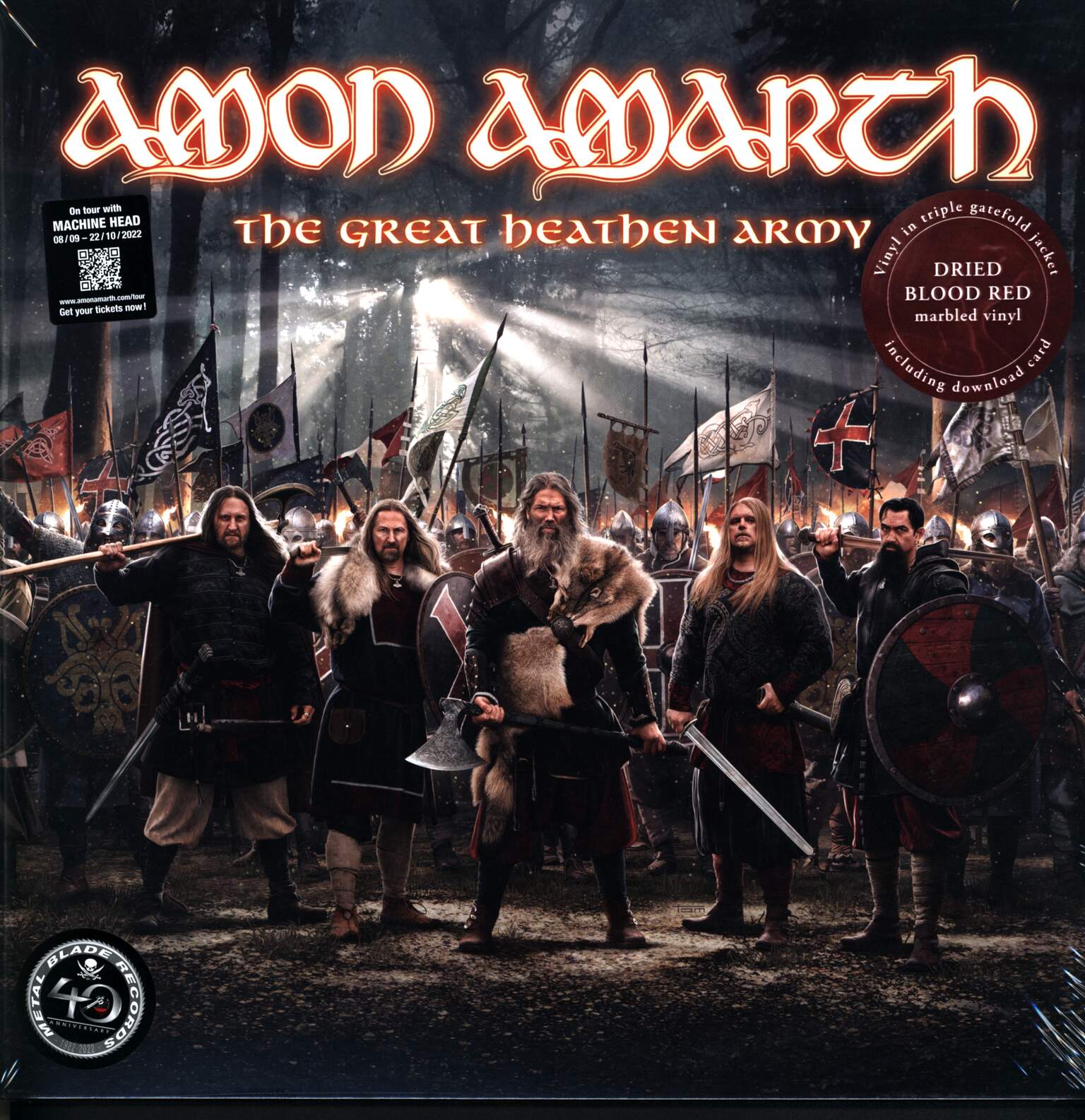Amon Amarth: The Great Heathen Army, 1×LP (Vinyl)
