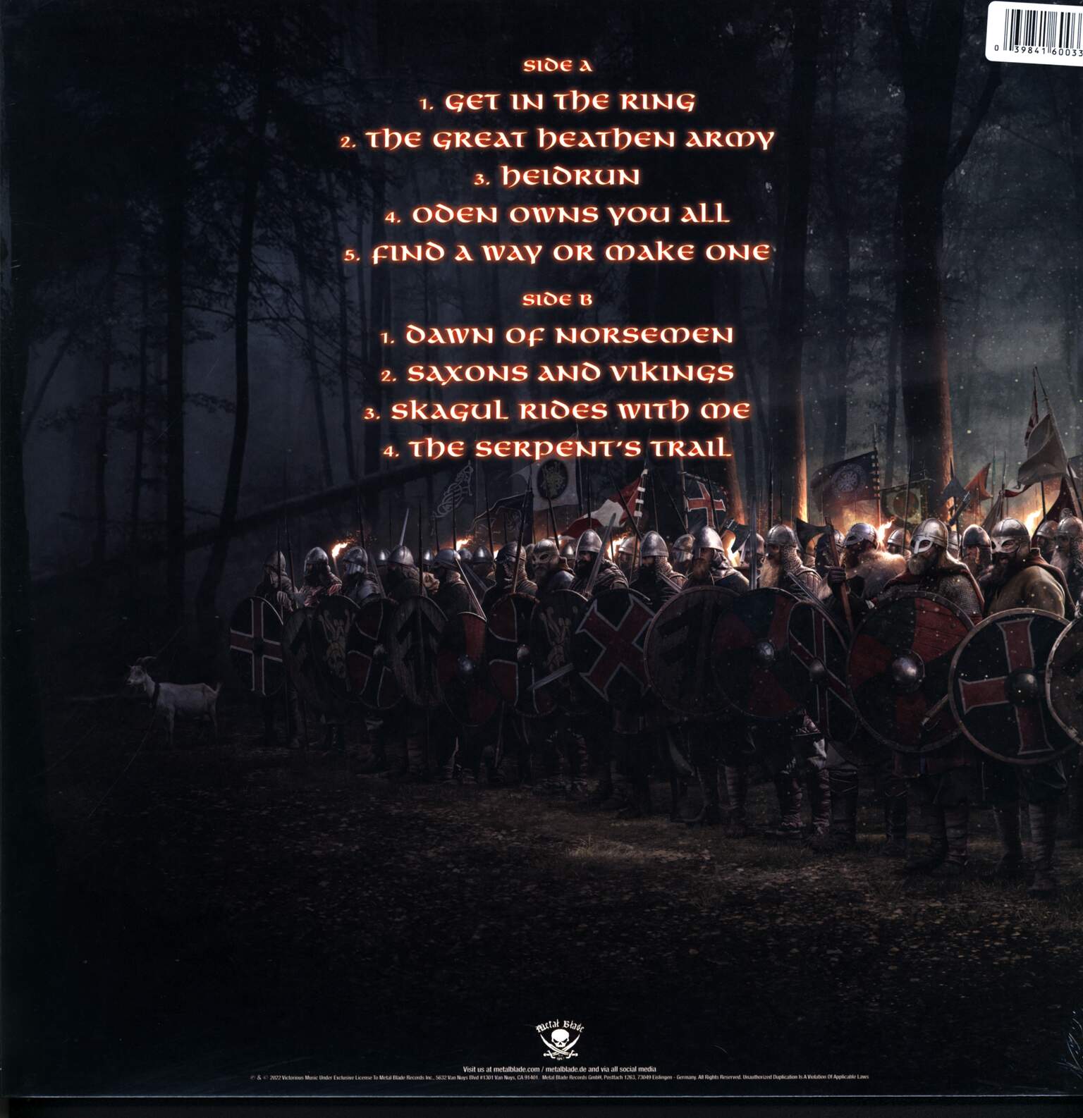 Amon Amarth: The Great Heathen Army, 1×LP (Vinyl)