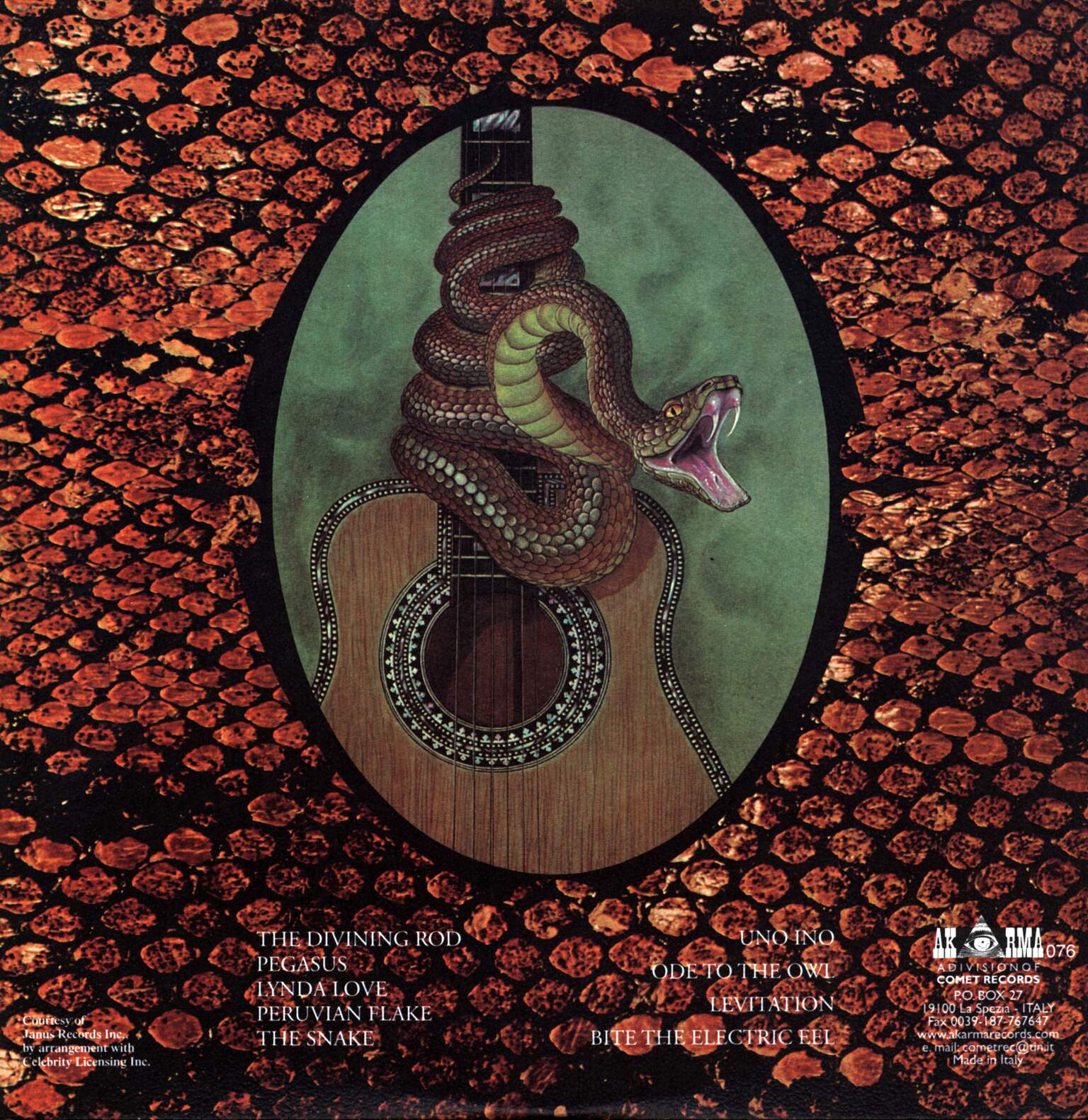 Harvey Mandel: The Snake, 1×LP (Vinyl)