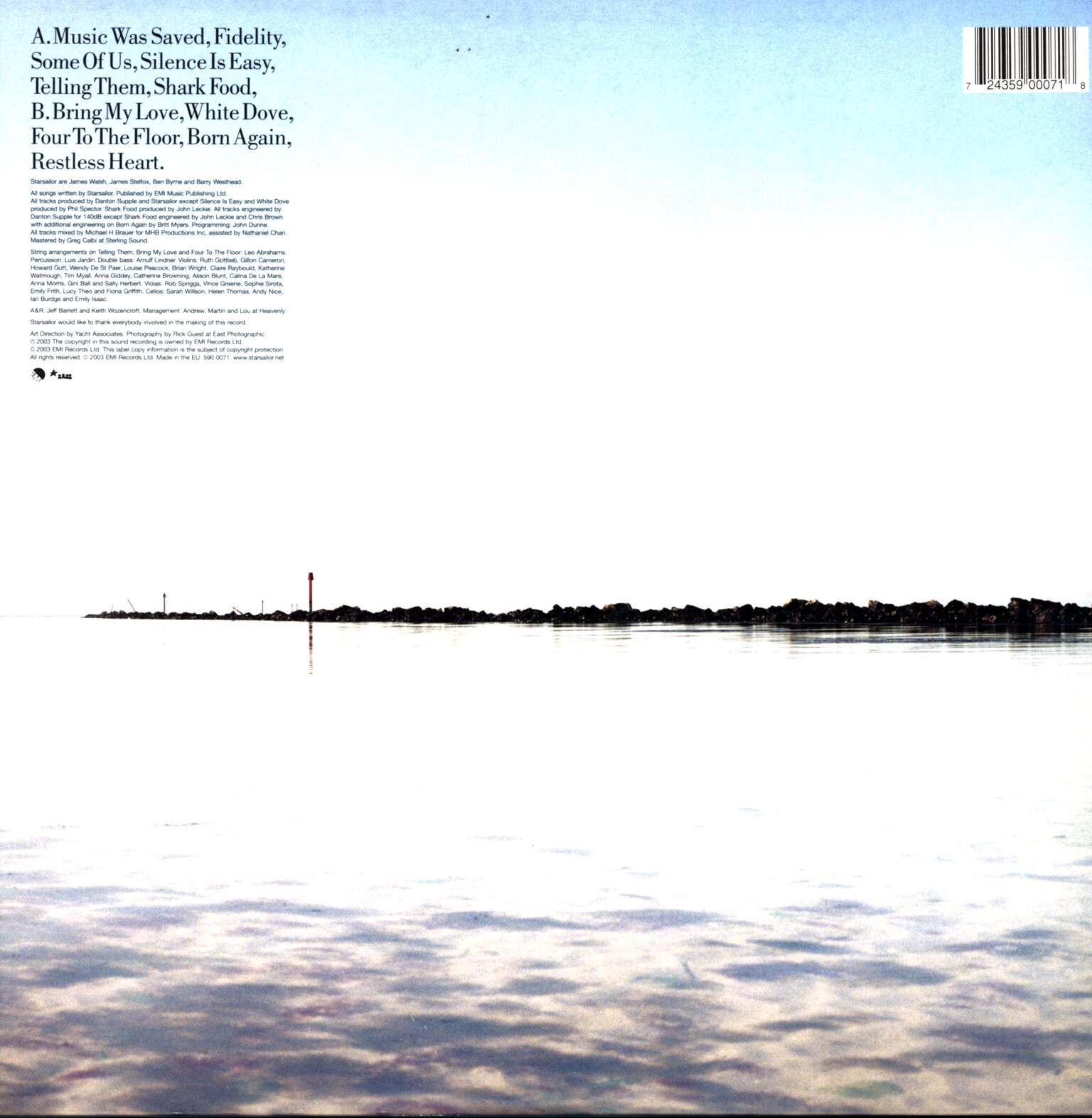 Starsailor: Silence Is Easy, 1×LP (Vinyl)
