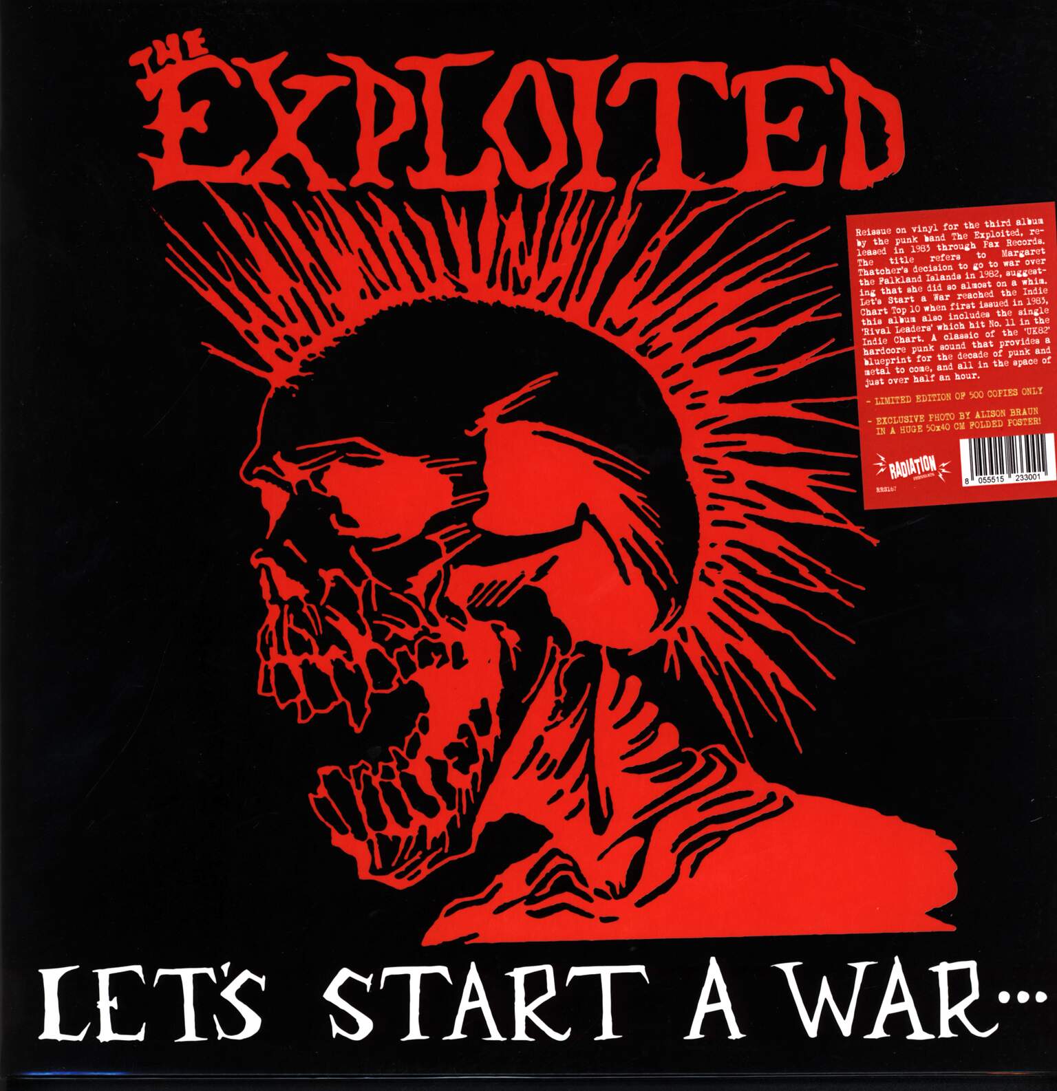 The Exploited: Let's Start A War... ...Said Maggie One Day, 1×LP (Vinyl)