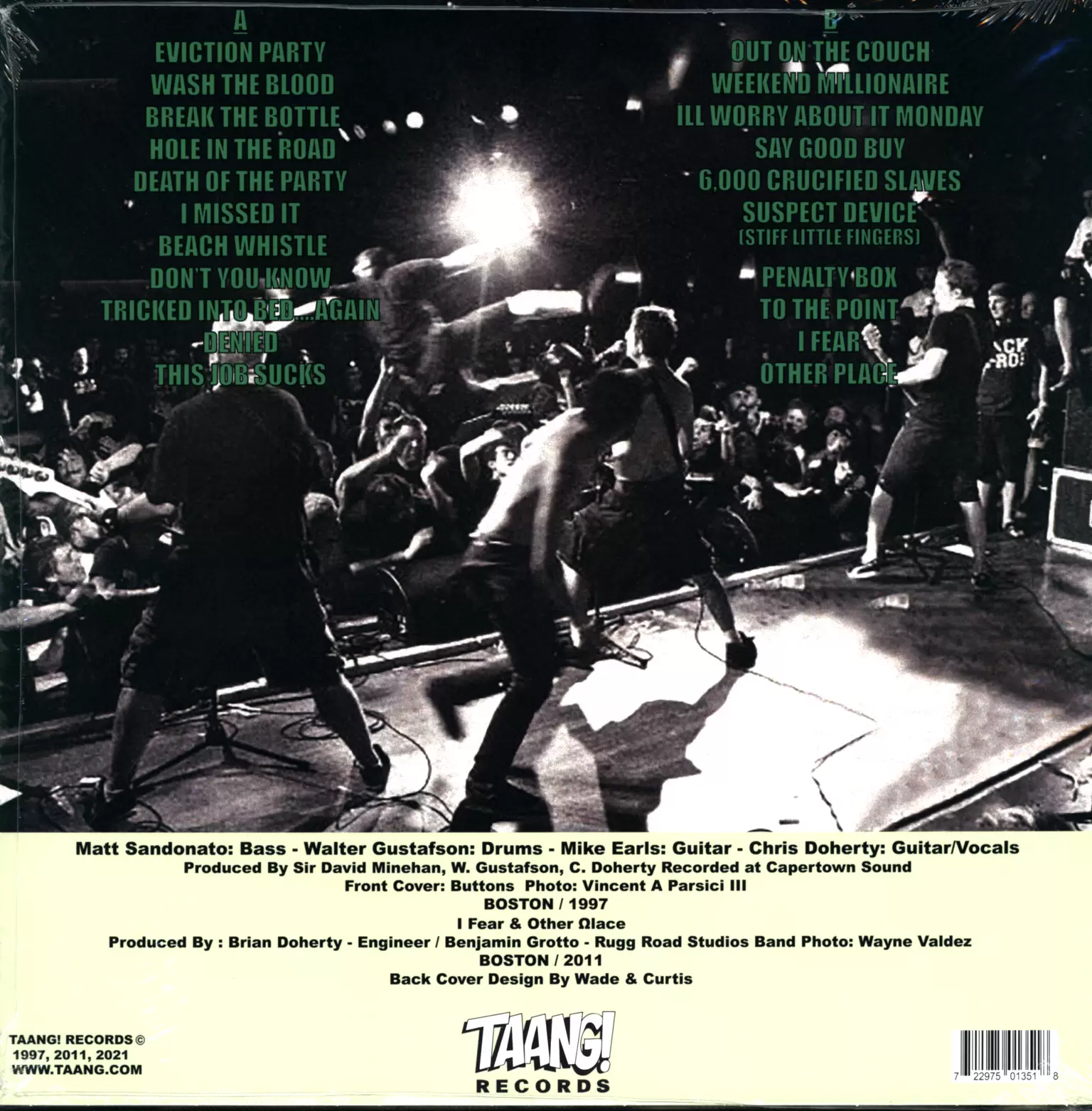 Gang Green: Another Case Of Brewtality, 1×LP (Vinyl)