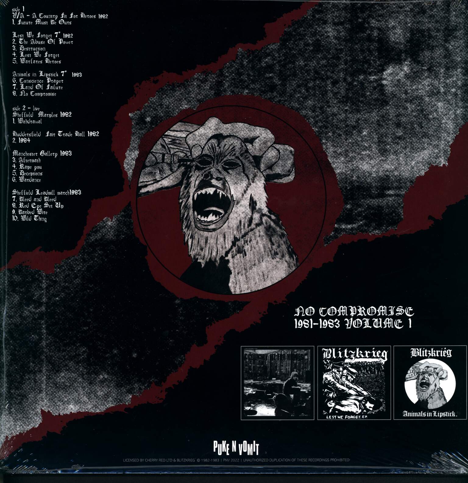 Blitzkrieg: No Compromise 1981-1983 Volume 1, 1×LP (Vinyl)