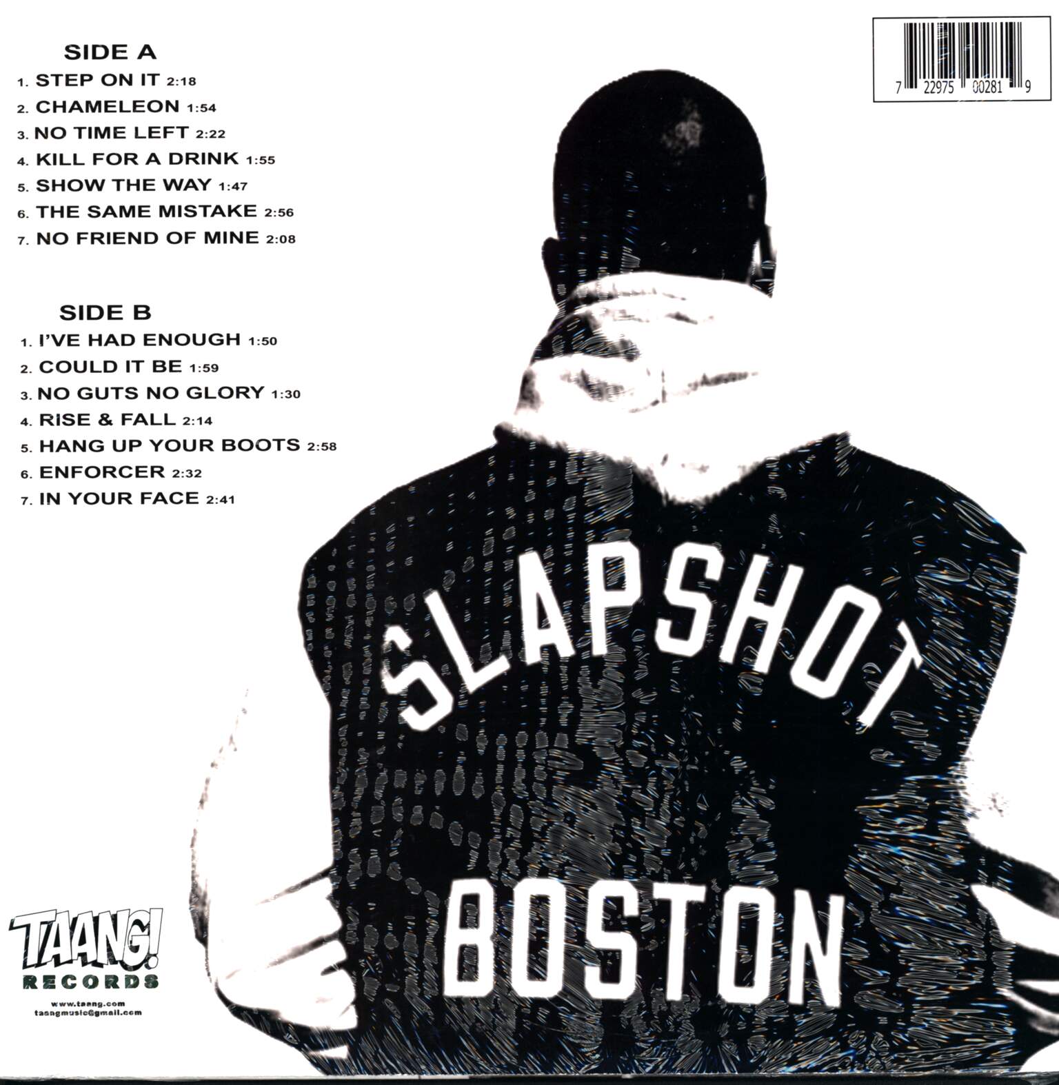 Slapshot: Step On It, 1×LP (Vinyl)
