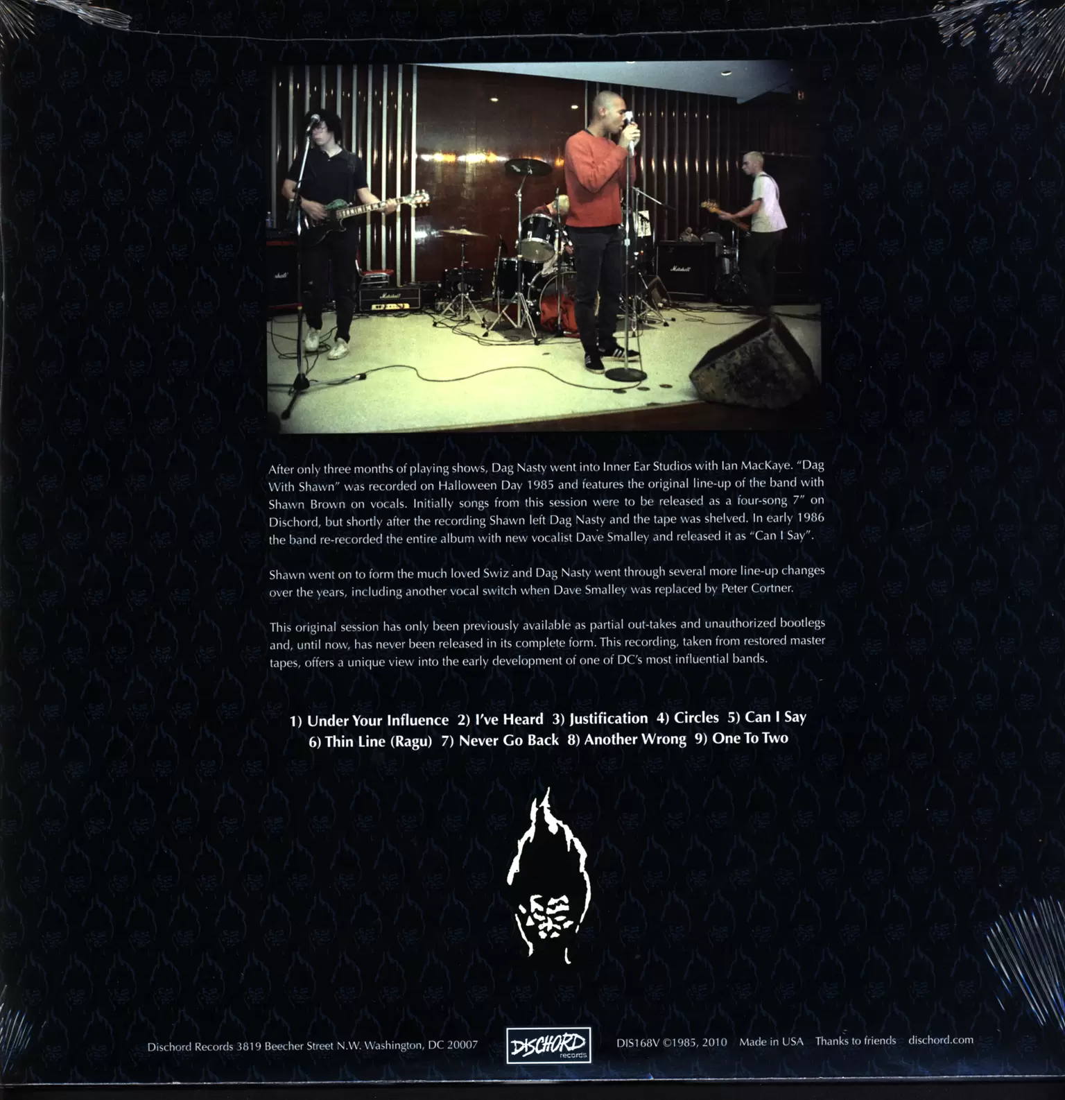 Dag Nasty: Dag With Shawn, 1×LP (Vinyl)