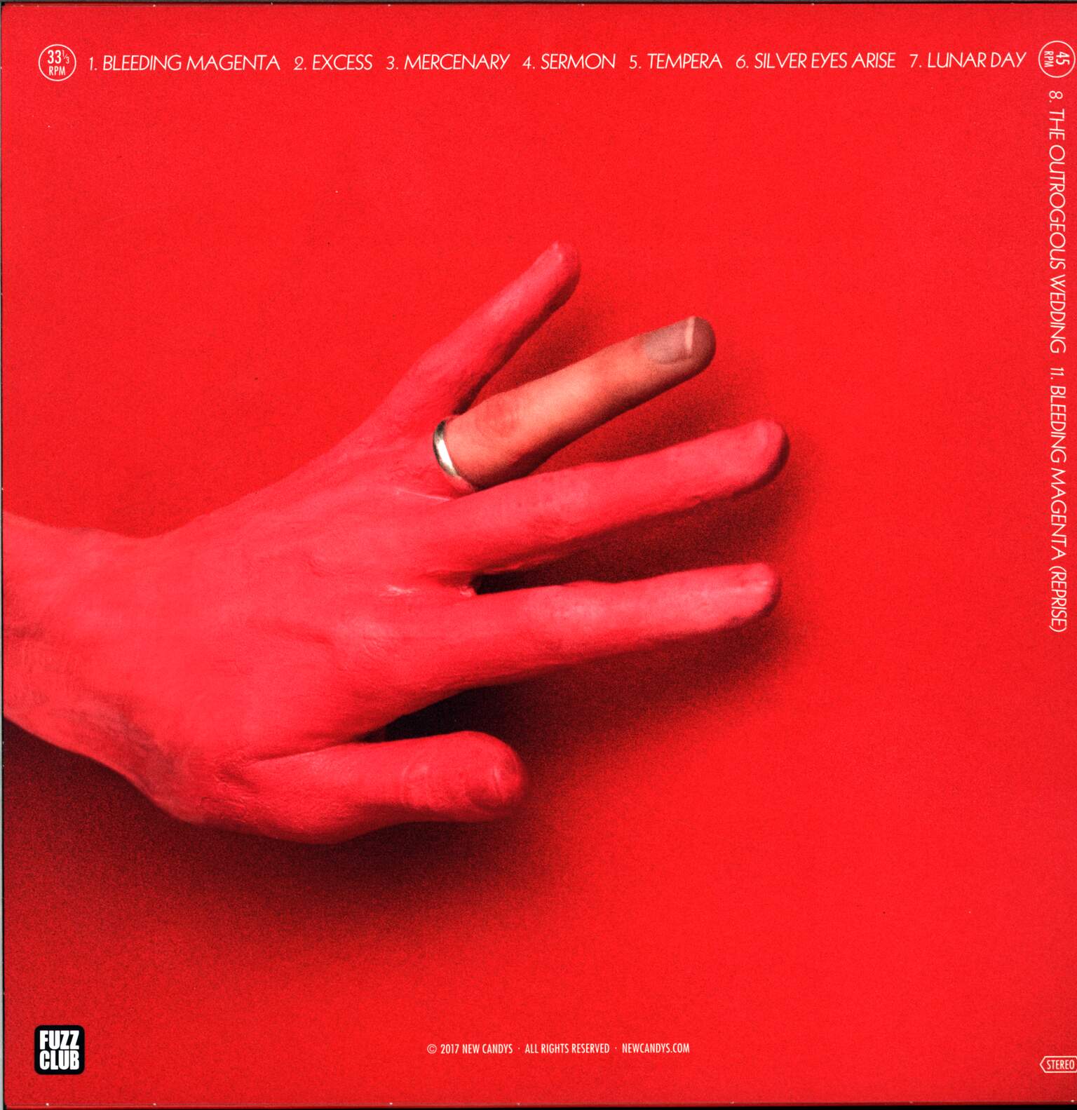 New Candys: Bleeding Magenta, 1×LP (Vinyl)