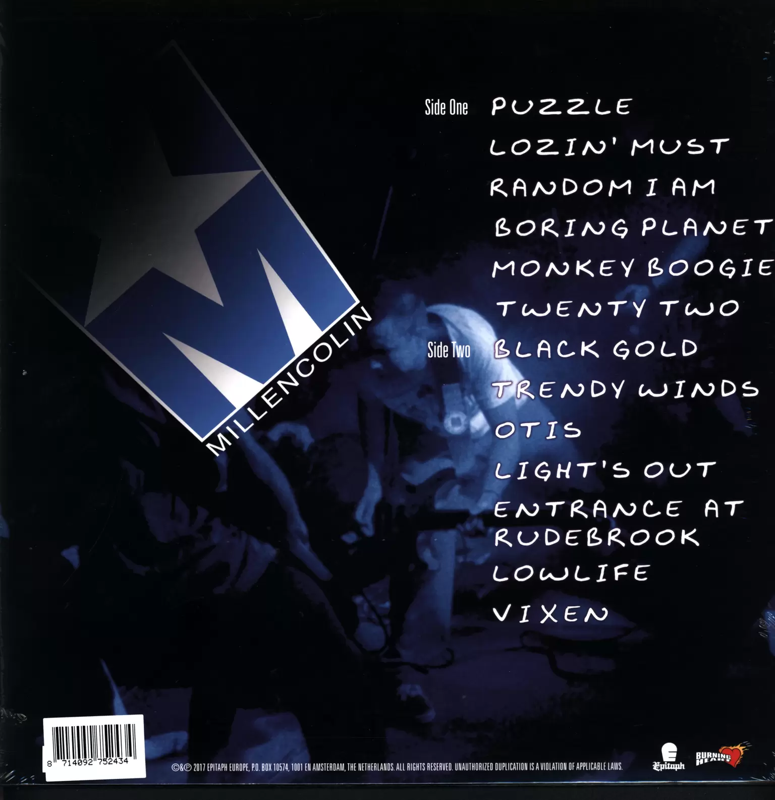 Millencolin: For Monkeys, 1×LP (Vinyl)