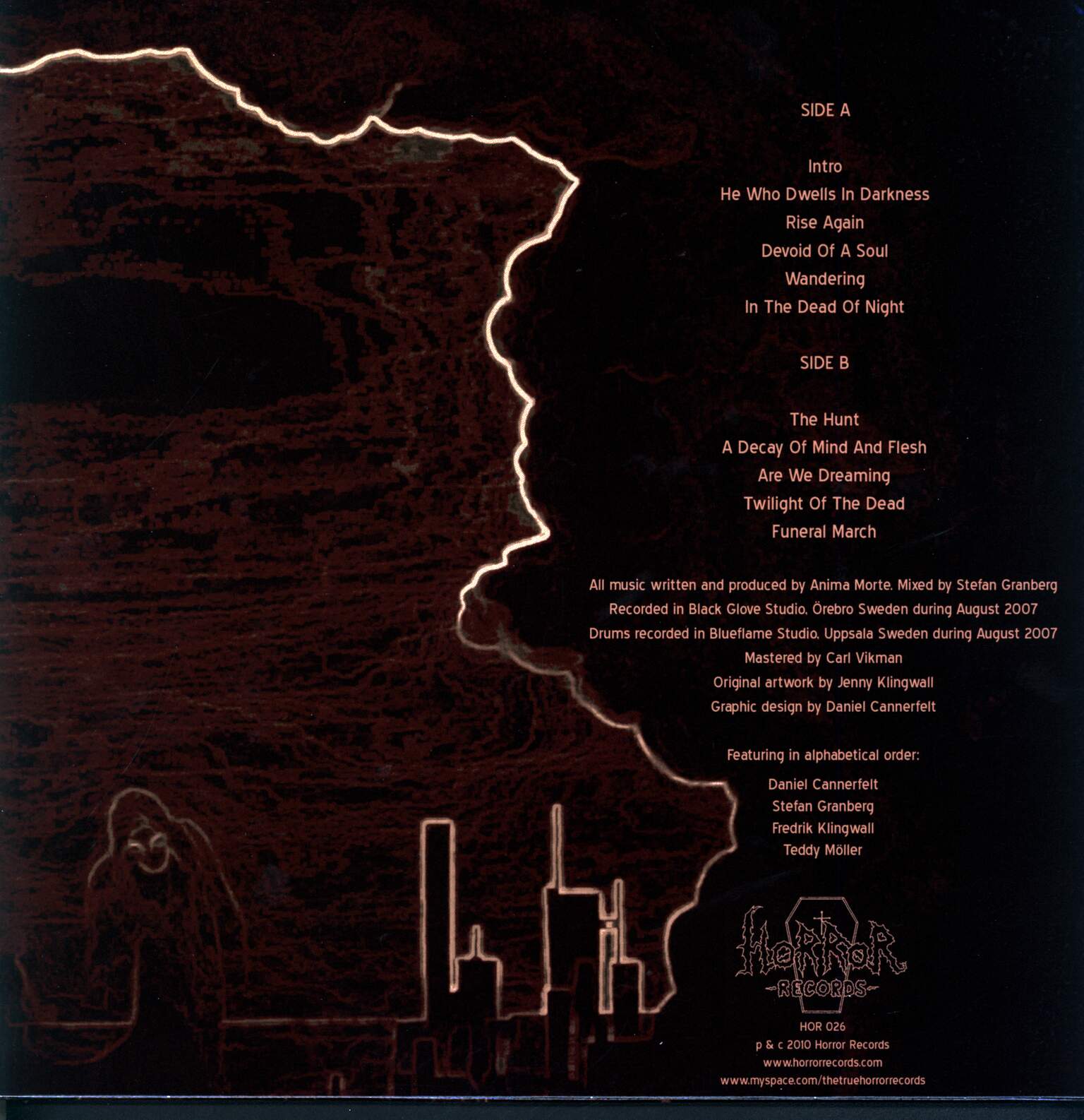 Anima Morte: Face The Sea Of Darkness, 1×LP (Vinyl)