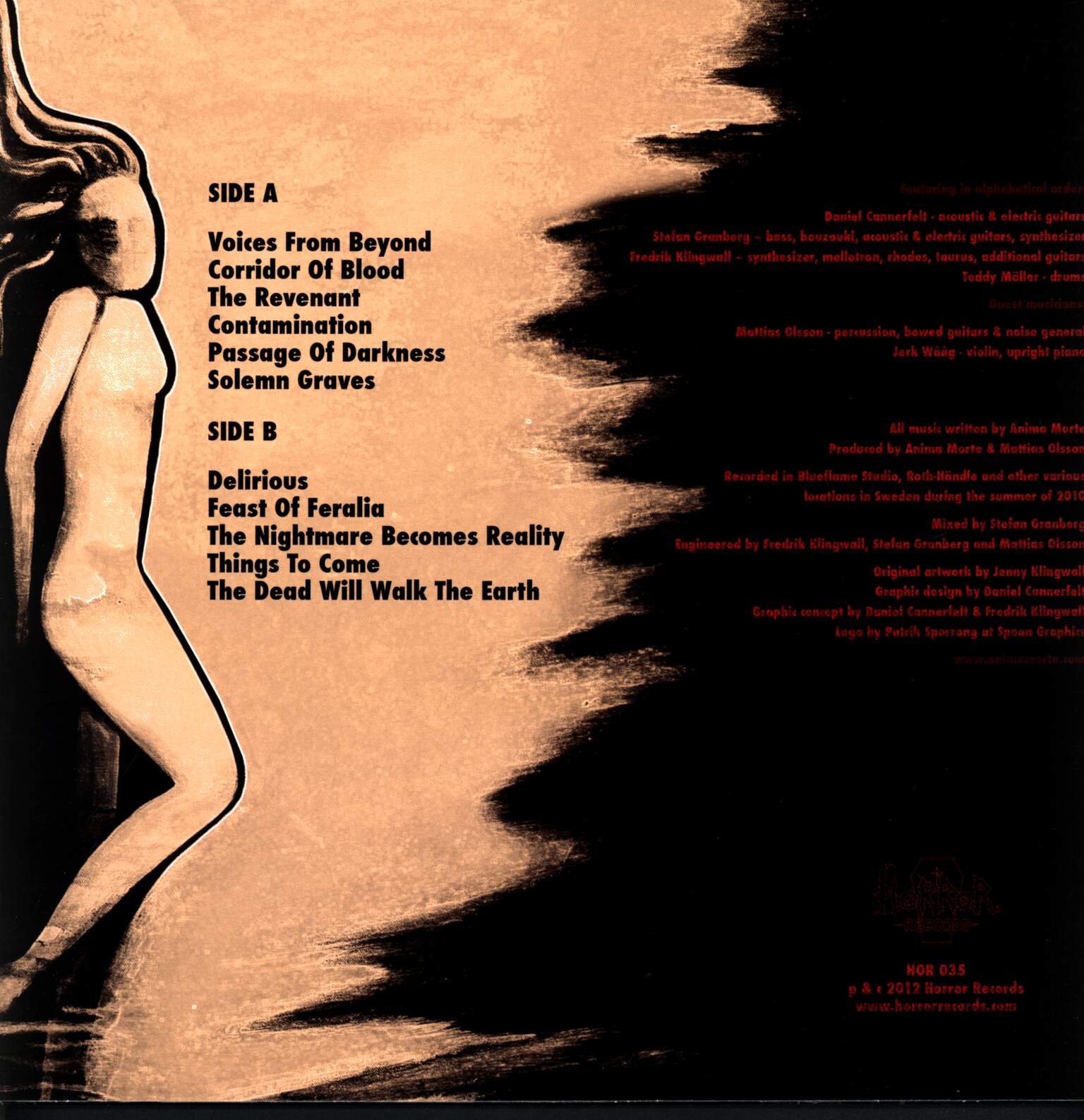 Anima Morte: The Nightmare Becomes Reality, 1×LP (Vinyl)