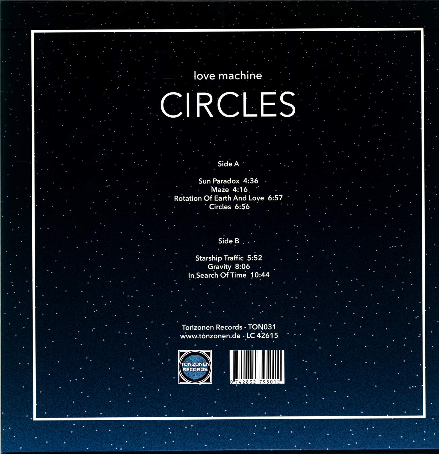 Love Machine: Circles, 1×LP (Vinyl)