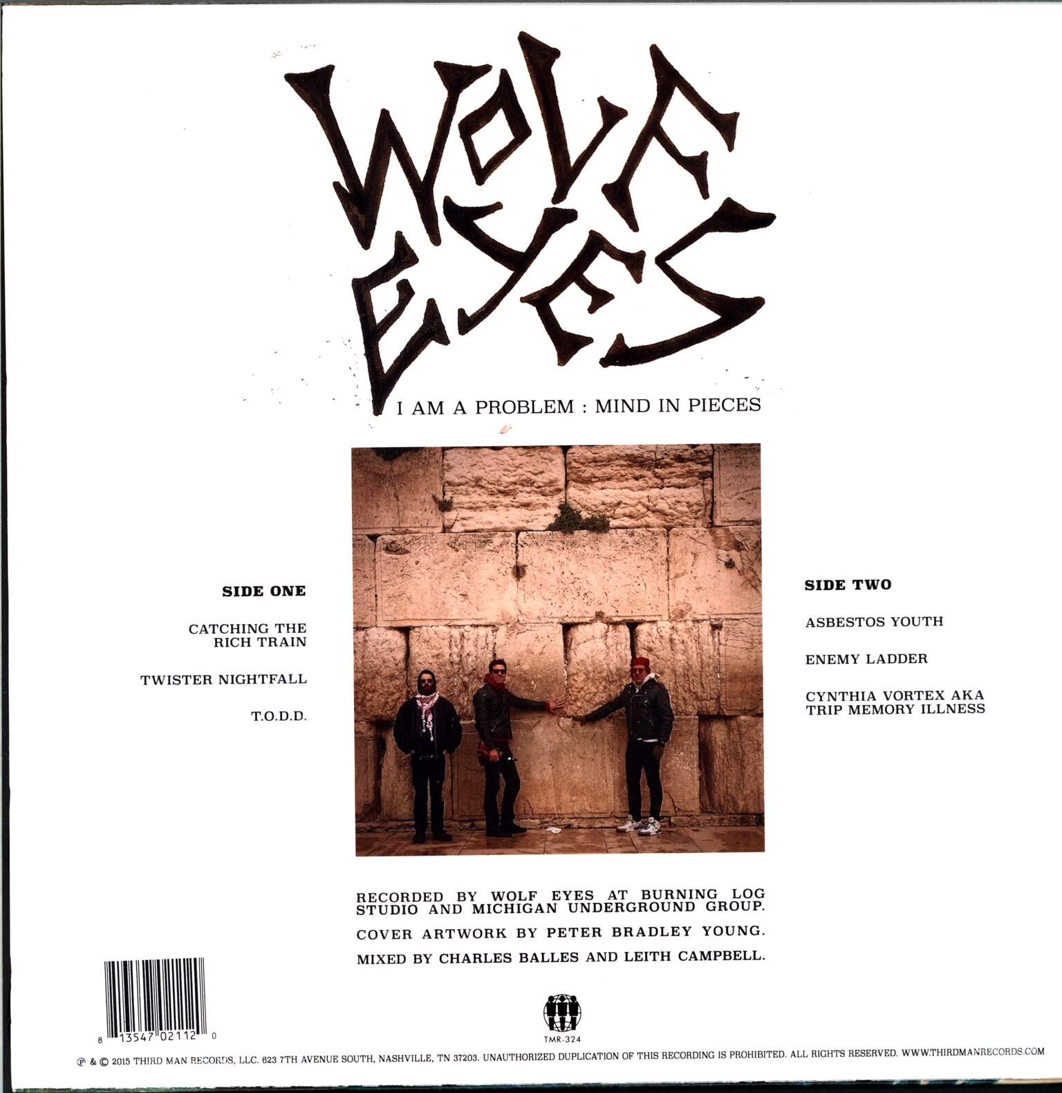 Wolf Eyes: I Am A Problem: Mind In Pieces, 1×LP (Vinyl)