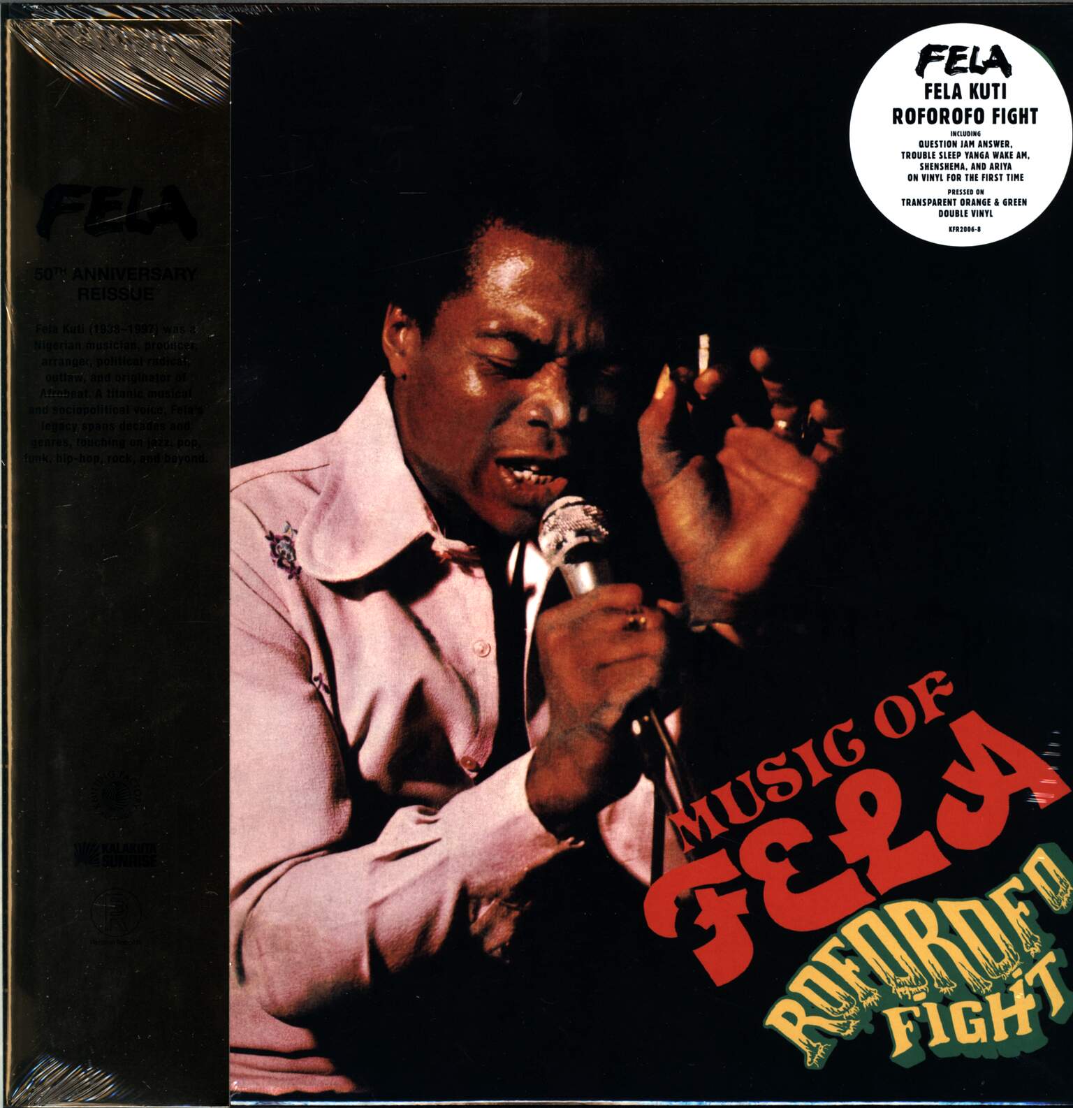 Fela Kuti: Music Of Fela - Roforofo Fight, 2×LP (Vinyl)