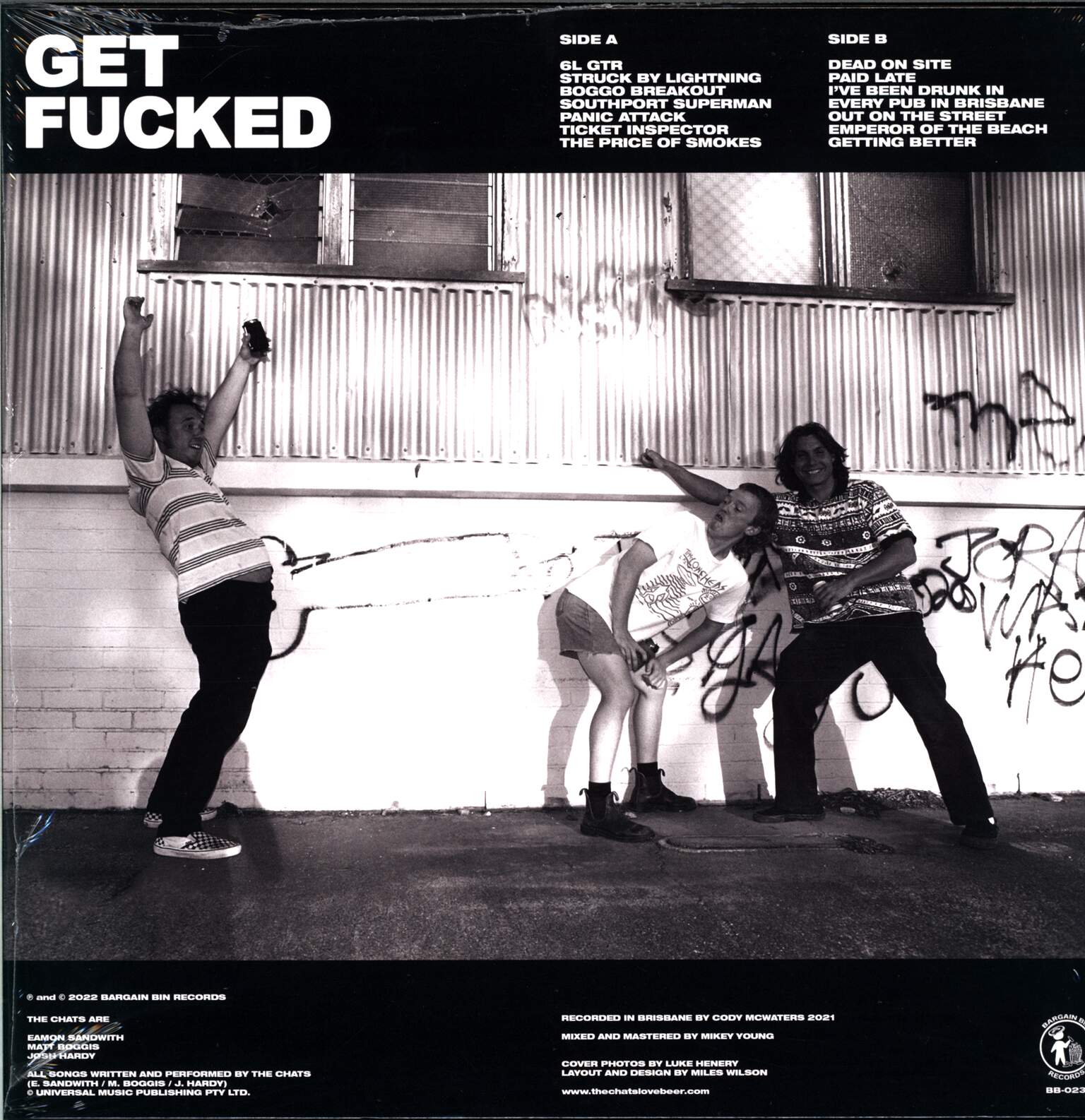 The Chats: Get Fucked, 1×LP (Vinyl)