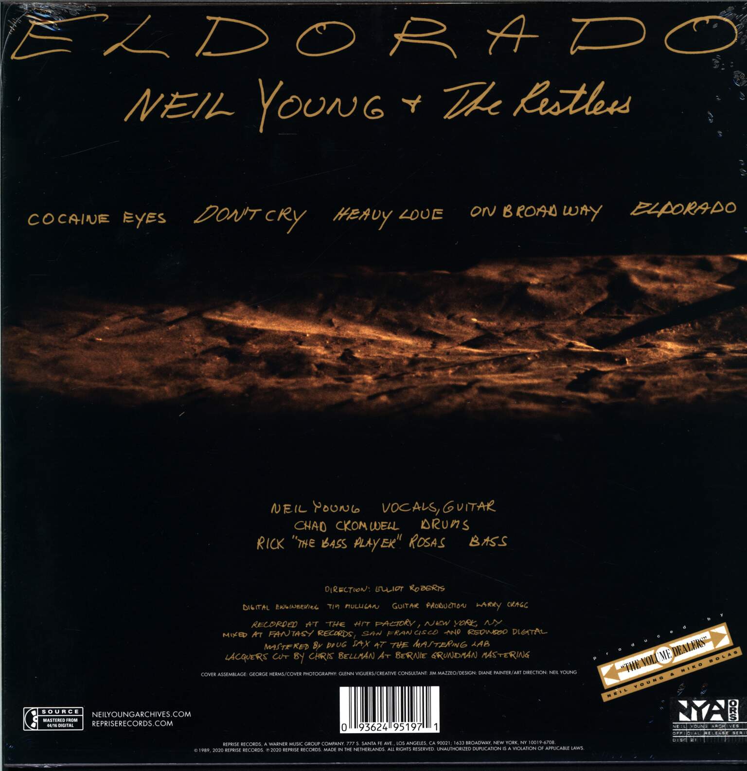 Neil Young: Eldorado, 1×LP (Vinyl)