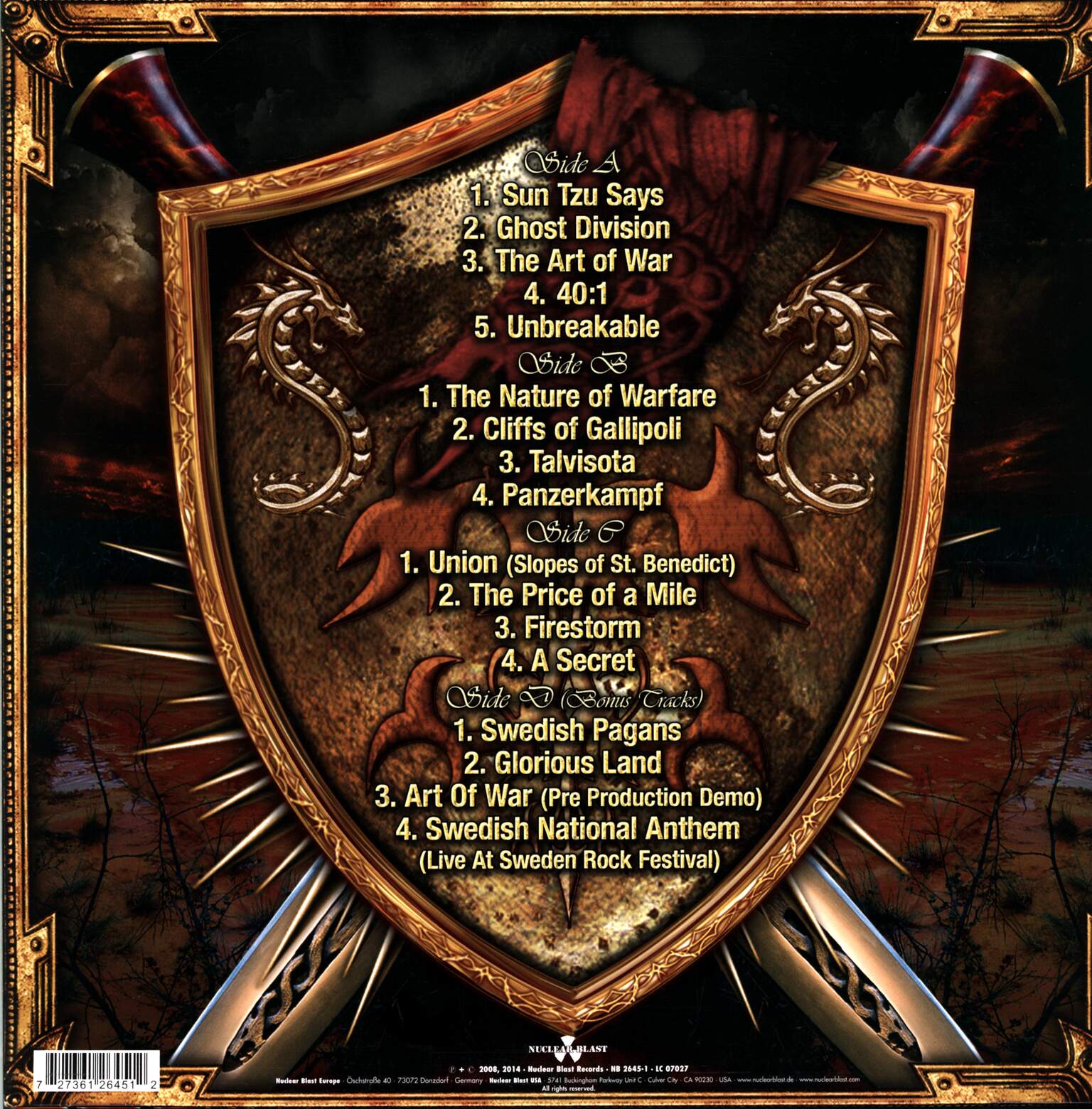 Sabaton: The Art Of War Re-Armed, 2×LP (Vinyl)